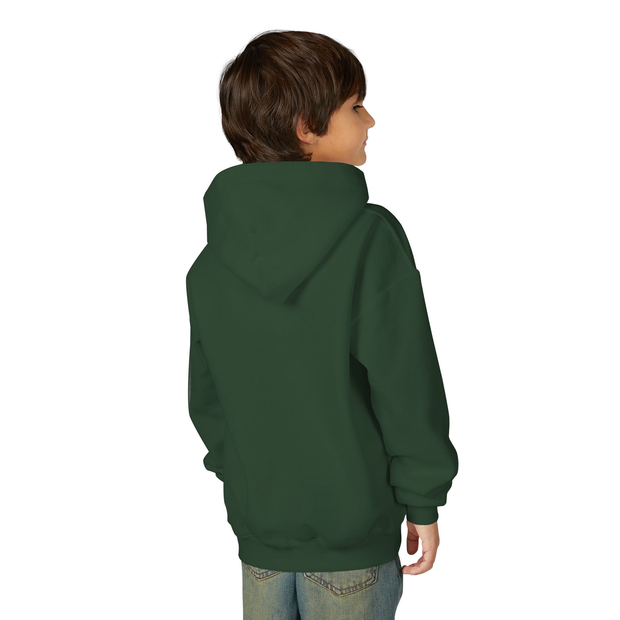 No AI Robot Youth Hooded Sweatshirt