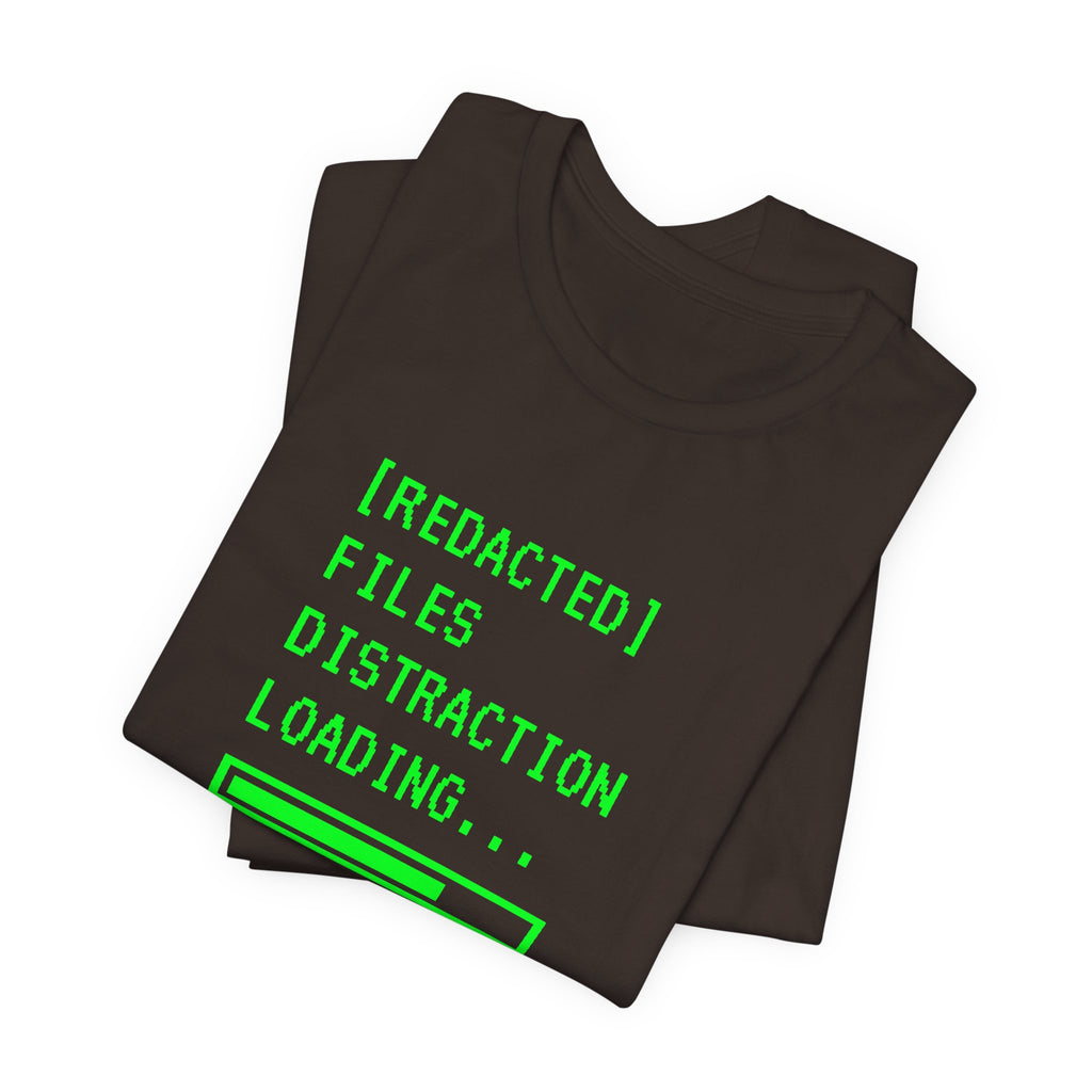 File Distraction Unisex Short Sleeve Tee