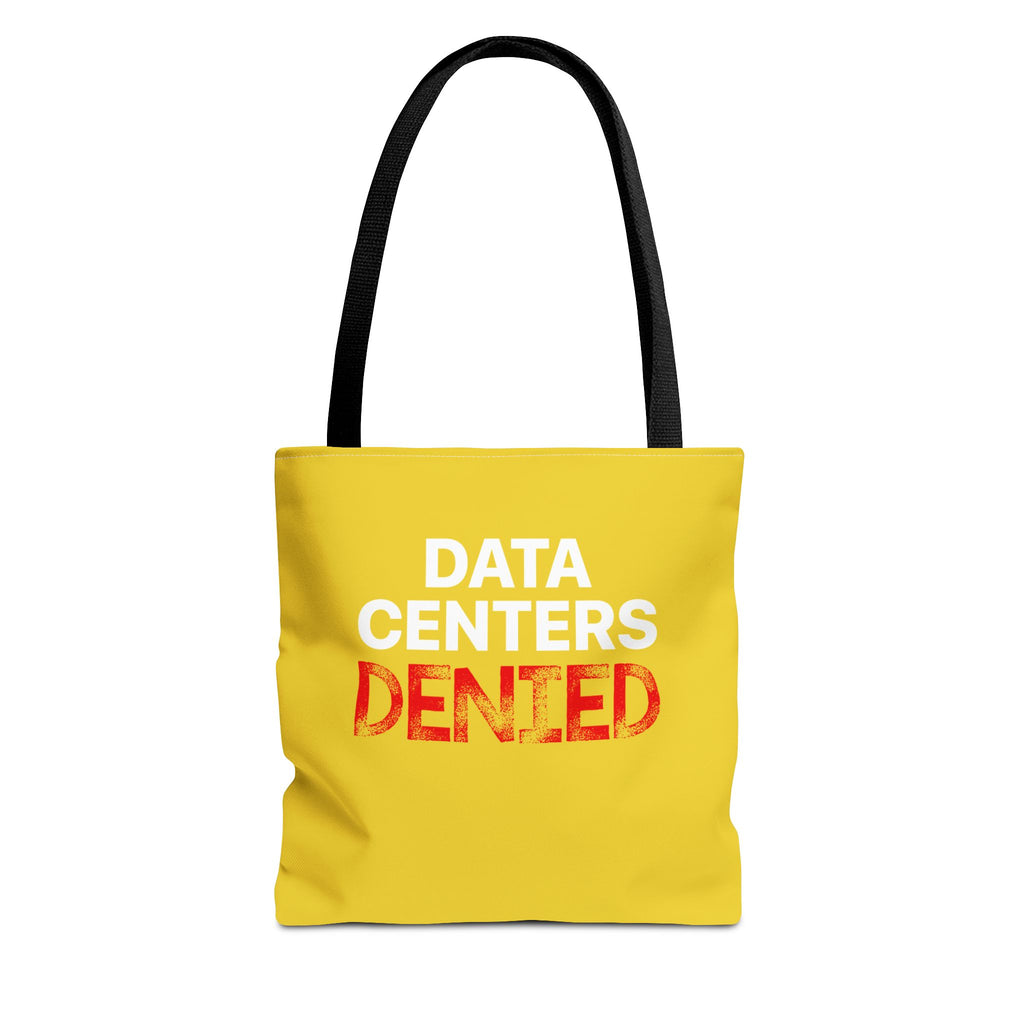No Data Centers Tote Bag (AOP)