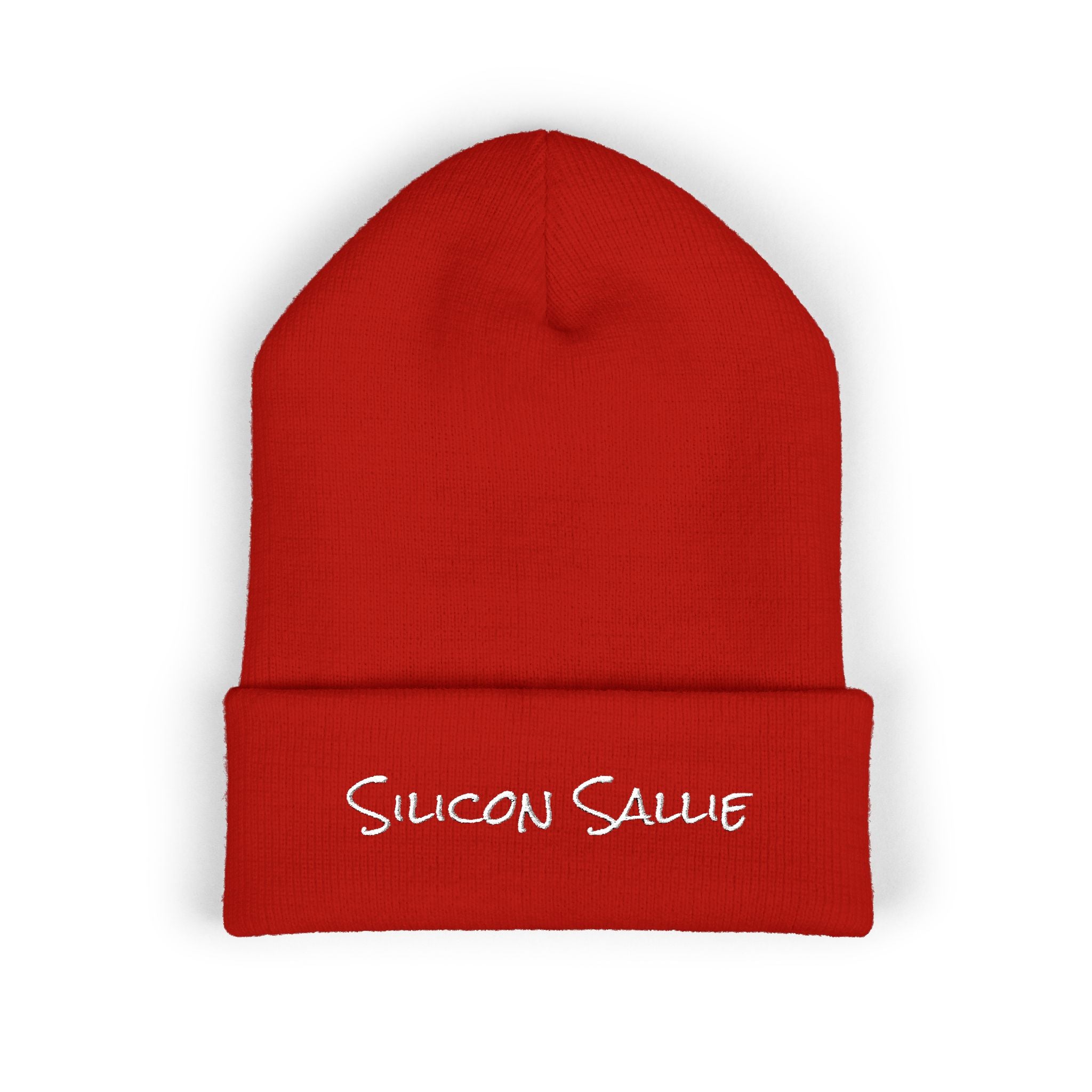 Silicon Sallie Classic Cuffed Beanie (Embroidered)