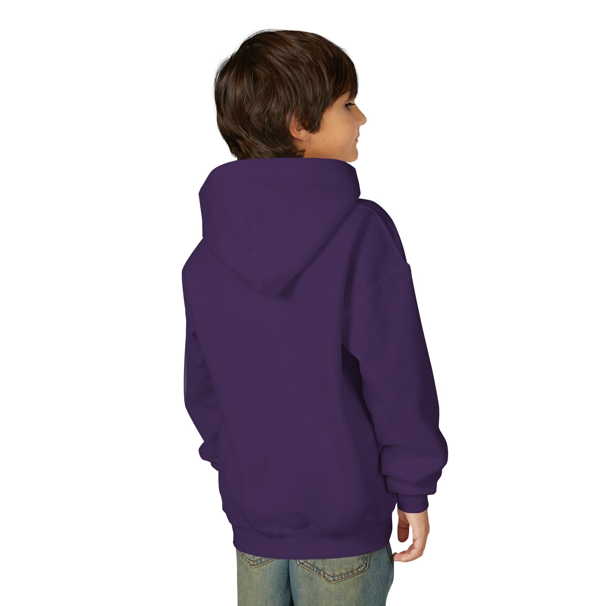 No AI Robot Youth Hooded Sweatshirt