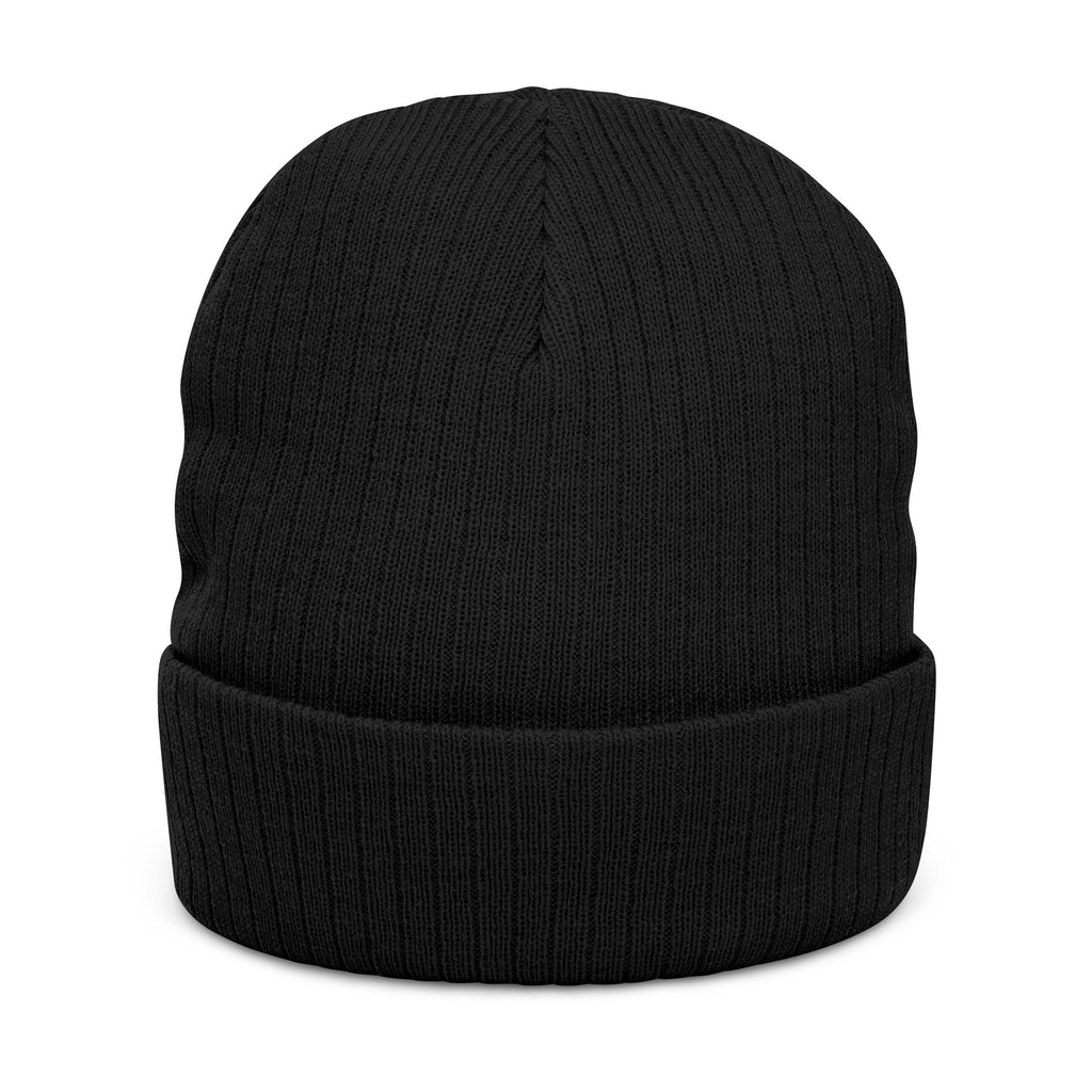 No AI Robot Ribbed Knit Beanie