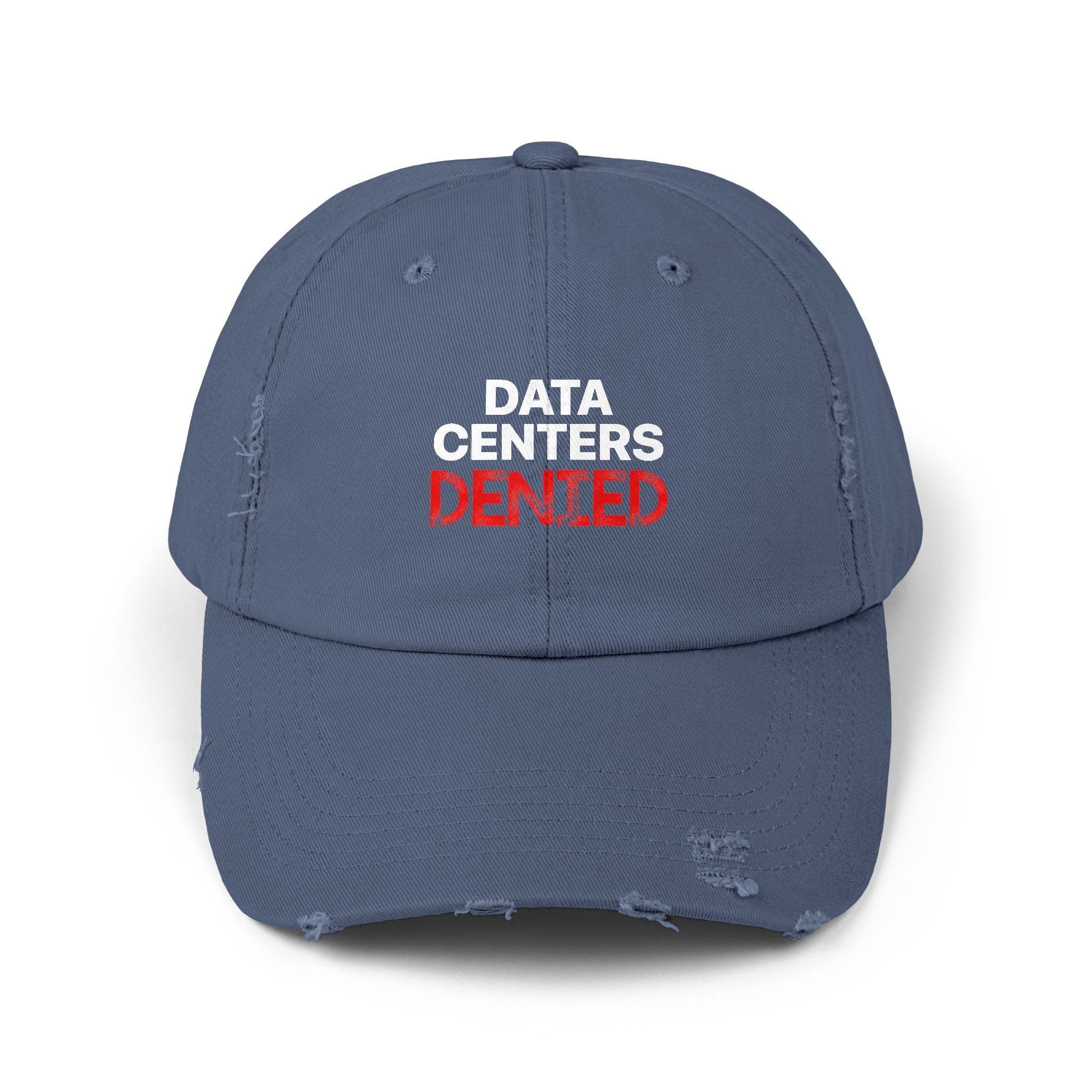 Data Center Denied Unisex Distressed Cap