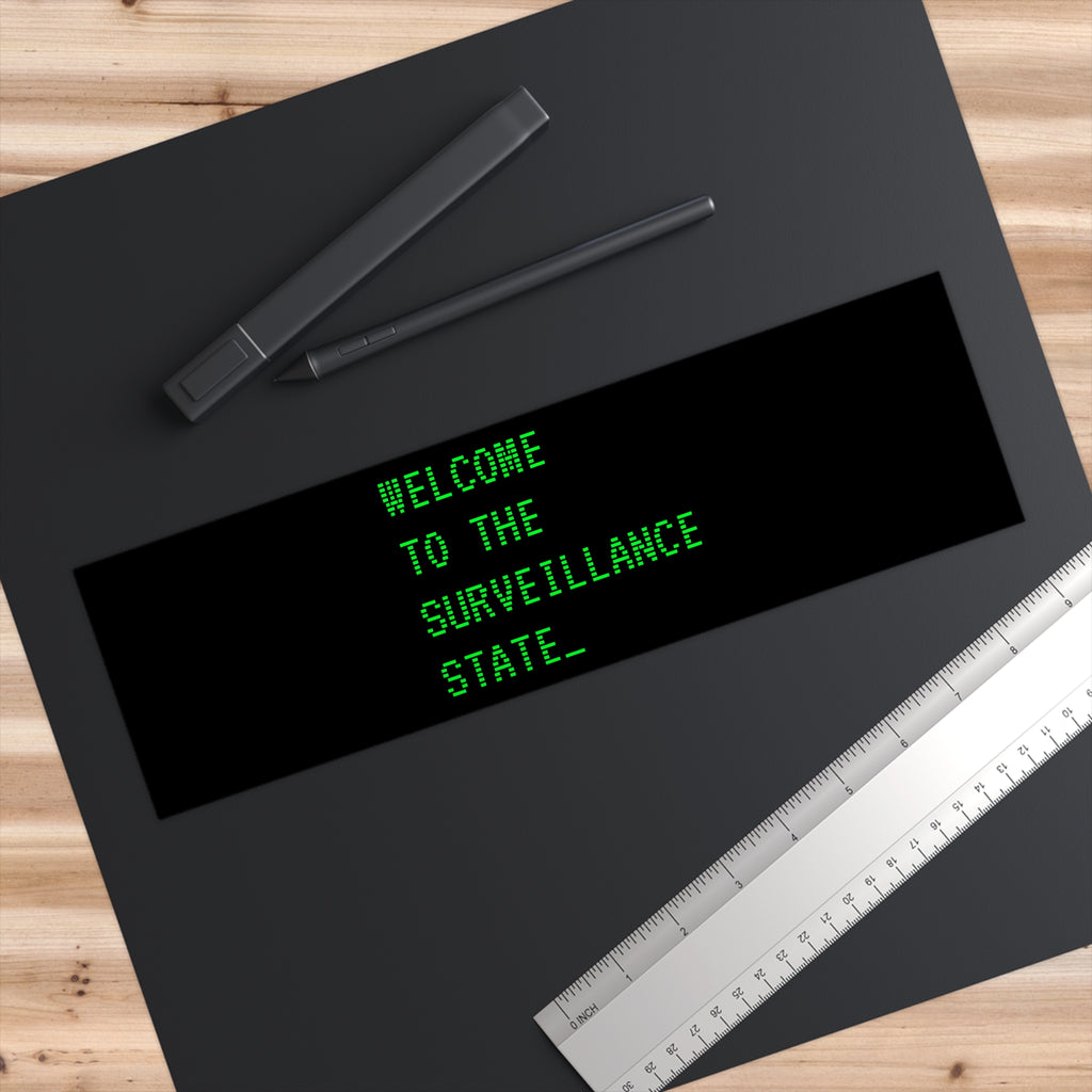 AI Surveillance Awareness Bumper Stickers