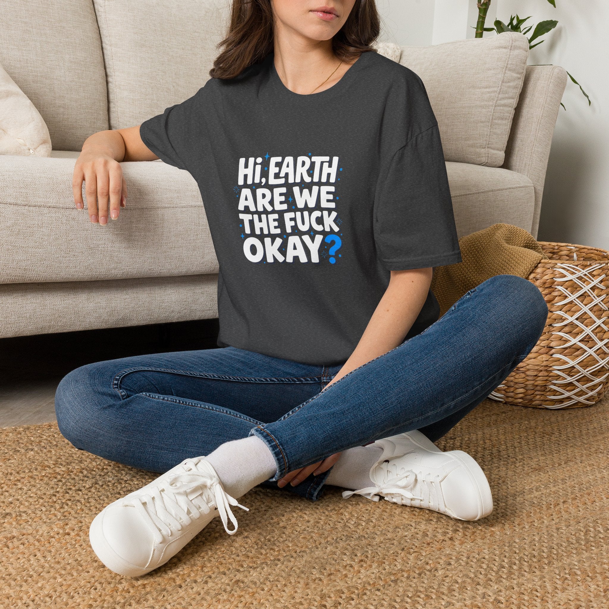 Are We OK Unisex Softstyle T-Shirt