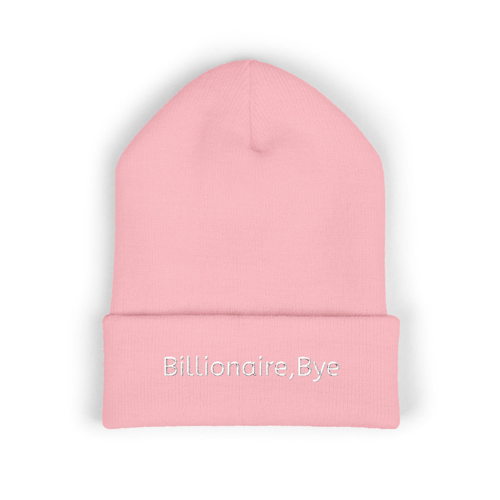 Billionaire, Bye Classic Cuffed Beanie (Embroidered)