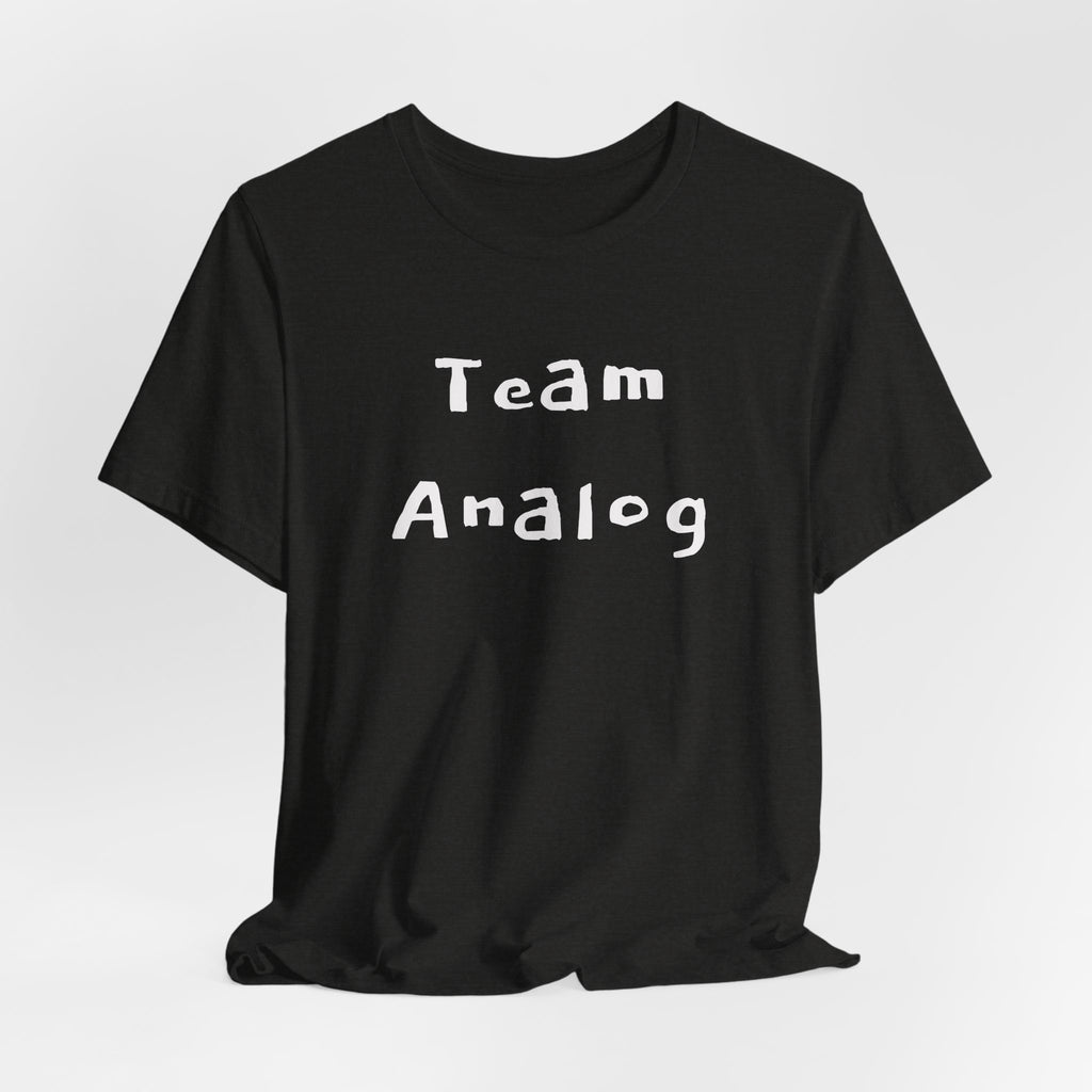 Analog Unisex Jersey Short Sleeve Tee