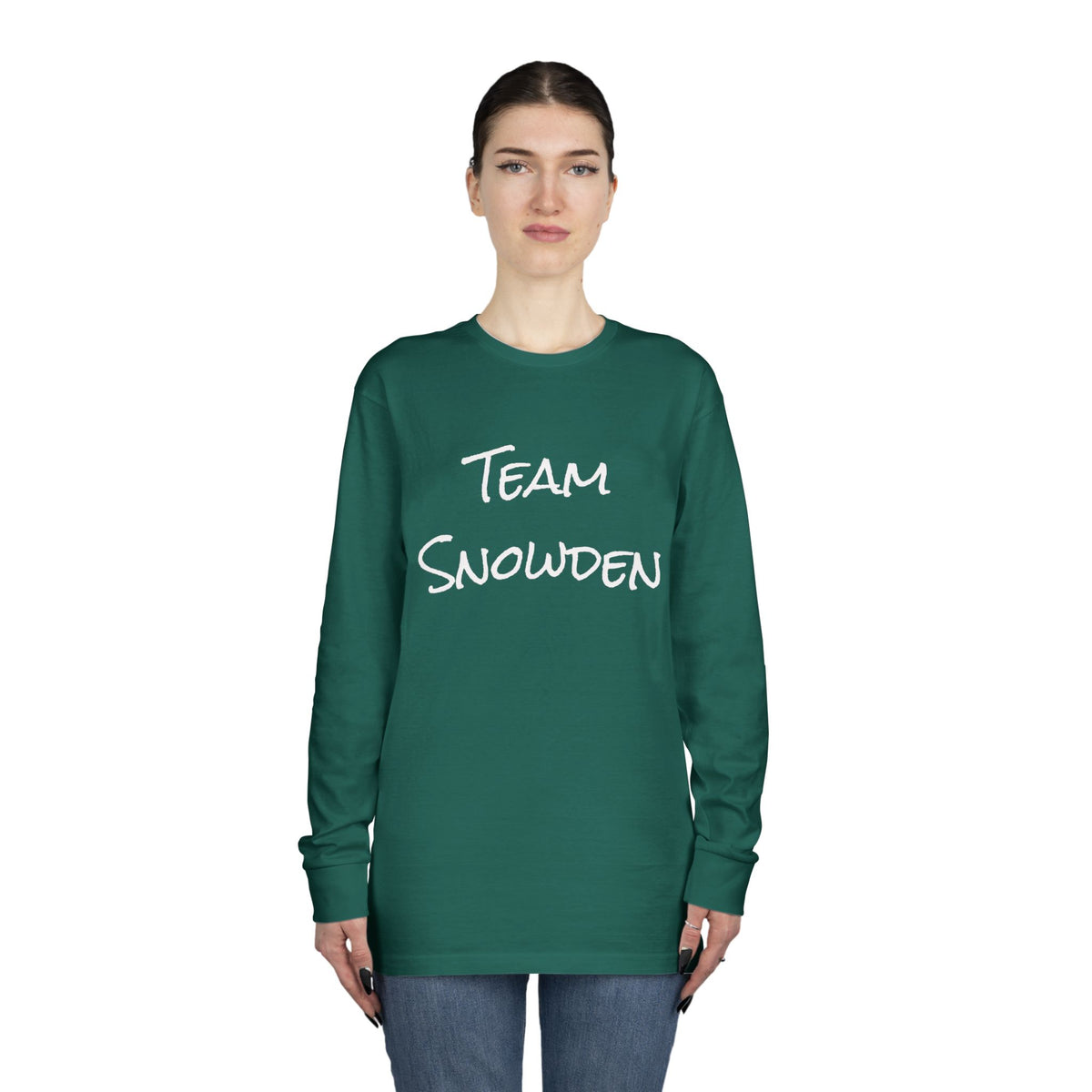 Team Snowden Long Sleeve Crewneck Tee