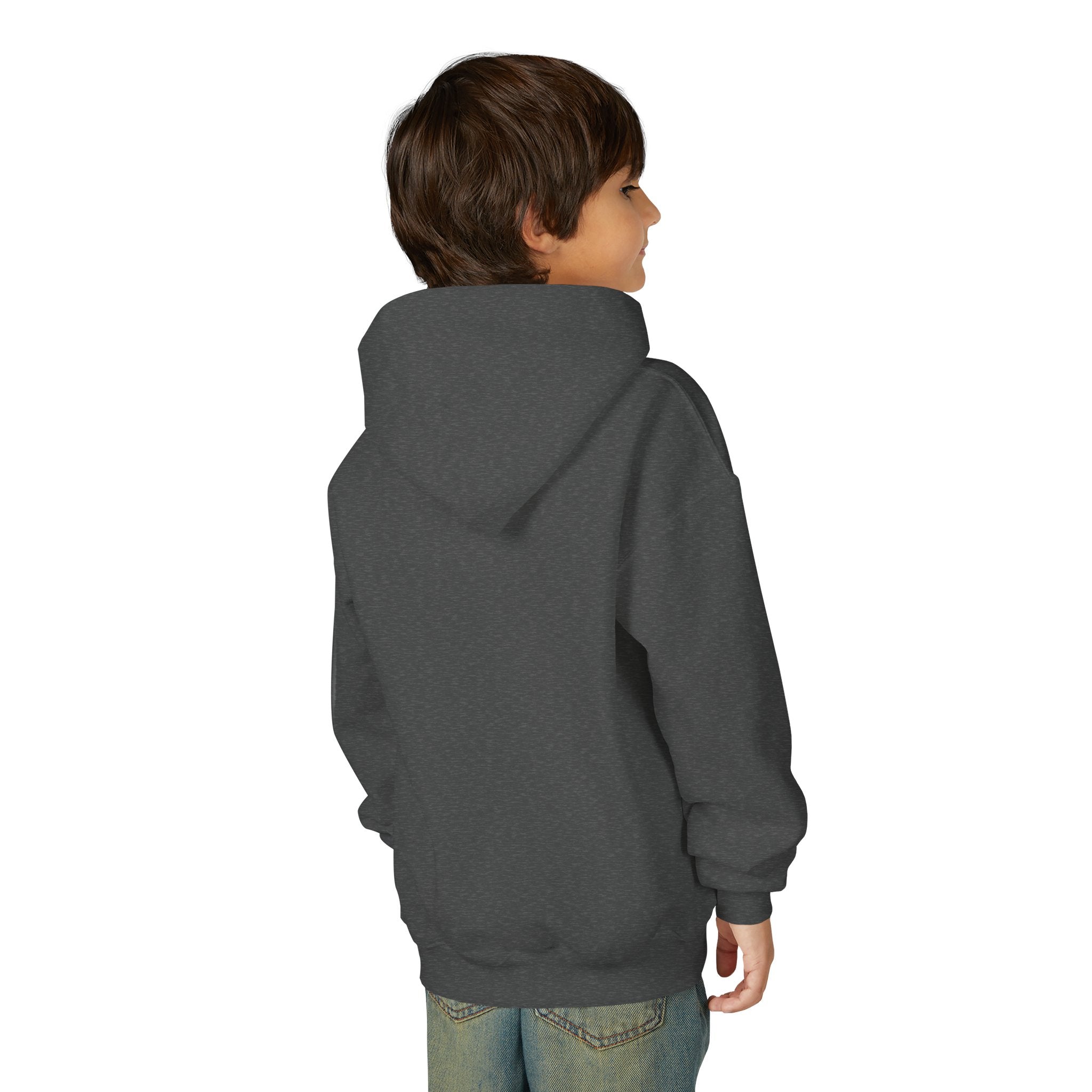 No AI Robot Youth Hooded Sweatshirt