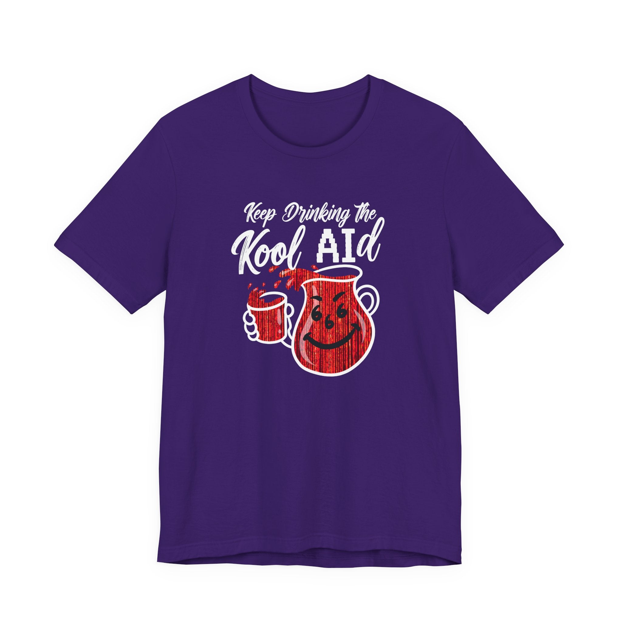 Anti AI KoolAId Unisex Short Sleeve Tee