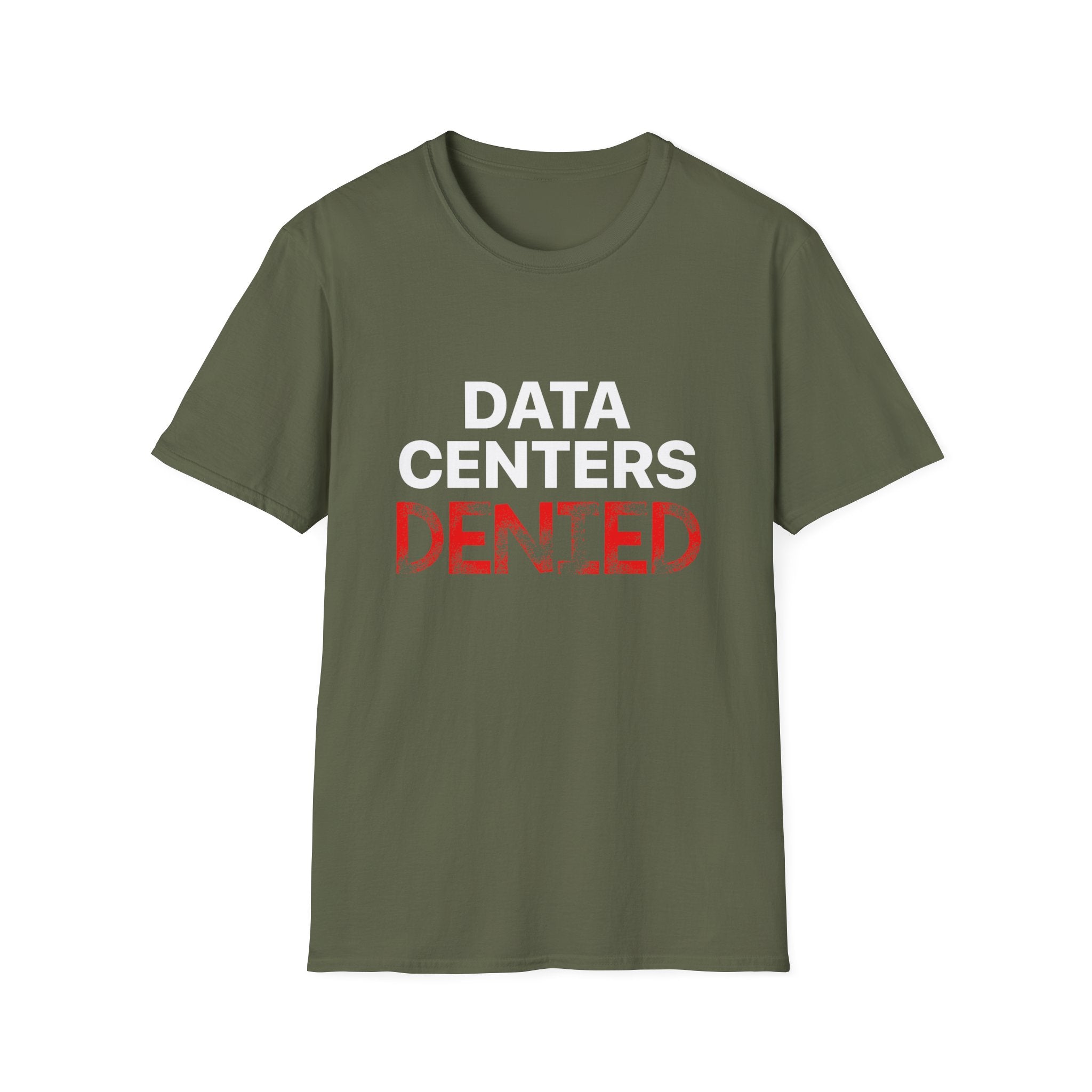 Anti Data Center / Data Center Protest Unisex Softstyle Tee