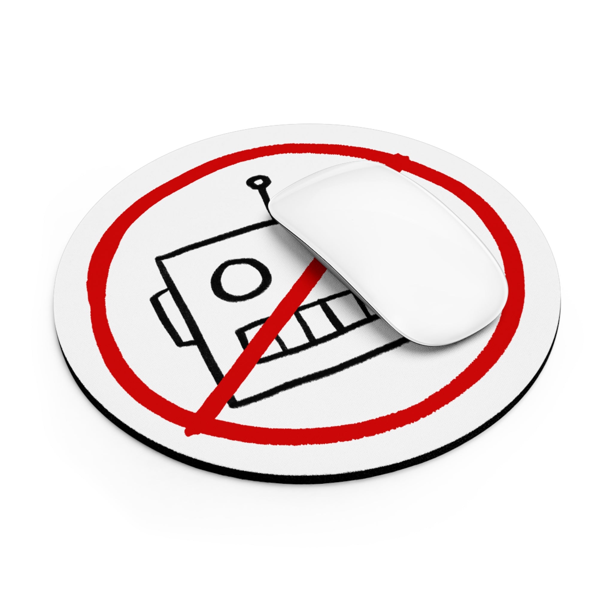Anti-AI Robot Mouse Pad