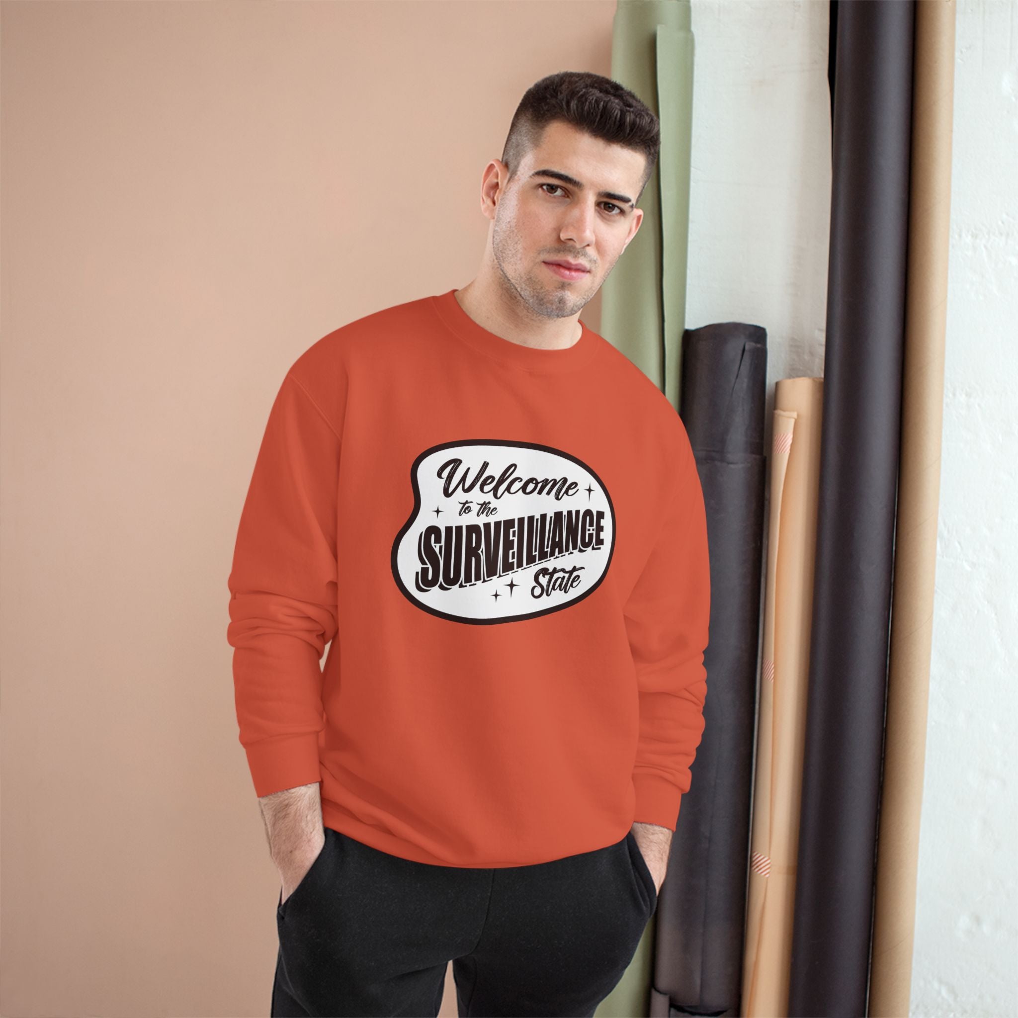 Anti AI Surveillance Champion Sweatshirt