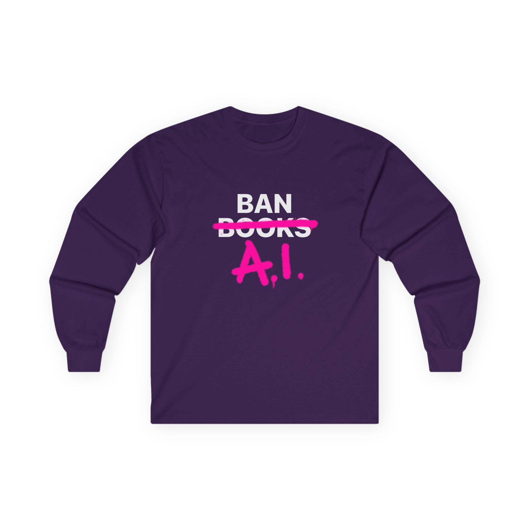 Ban AI Unisex Ultra Cotton Long Sleeve Tee