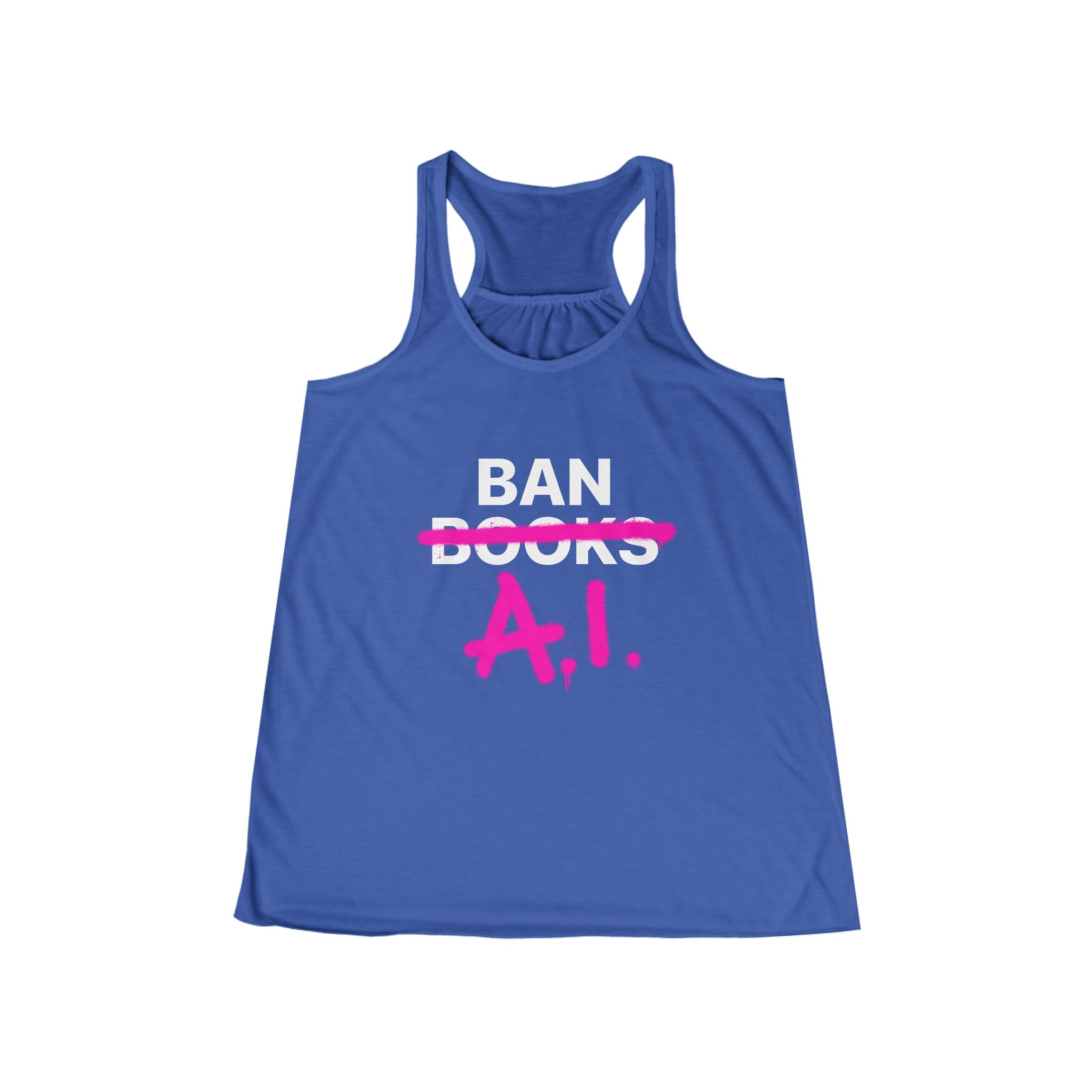 Women's Flowy Racerback Tank - Ships to CA