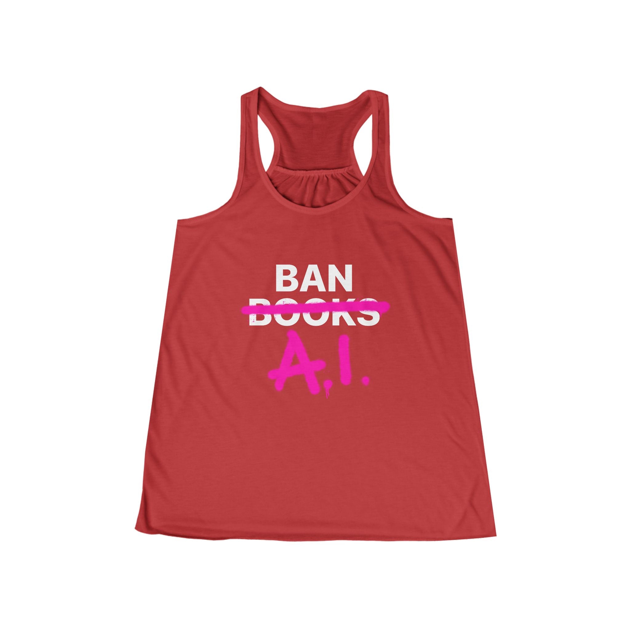 Women's Flowy Racerback Tank - Ships to CA