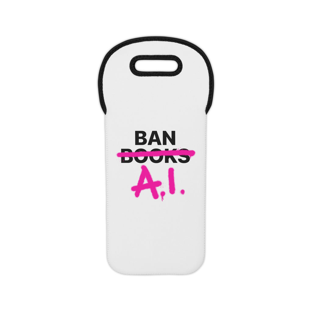 Ban AI Wine Tote Bag