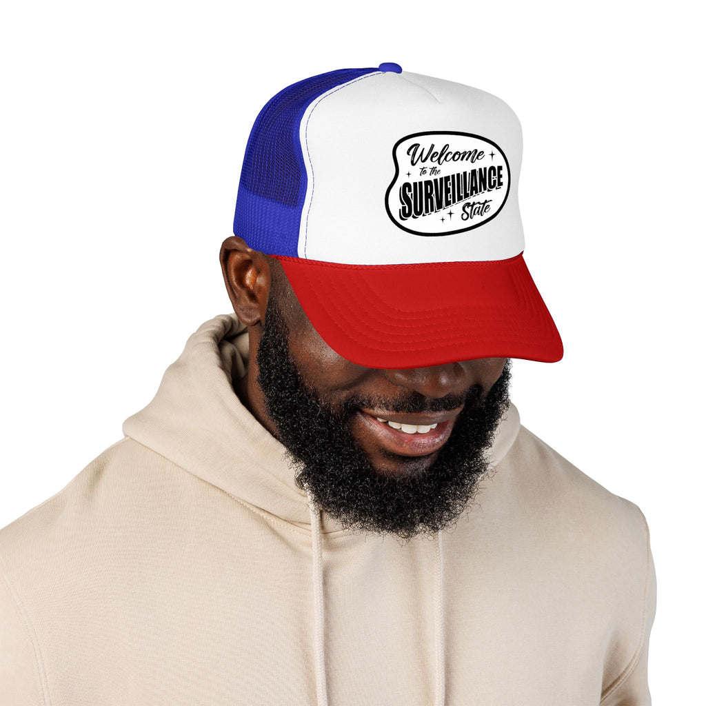 Anti AI Surveillance Foam Trucker Hat