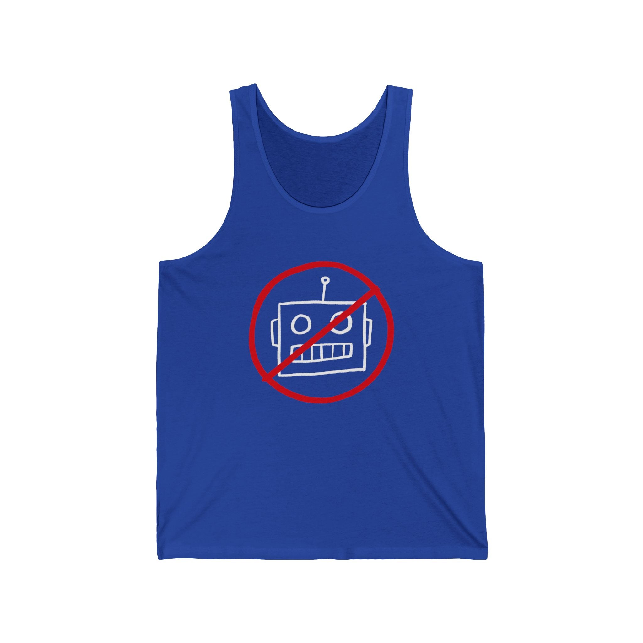 Anti AI Robot Unisex Tank