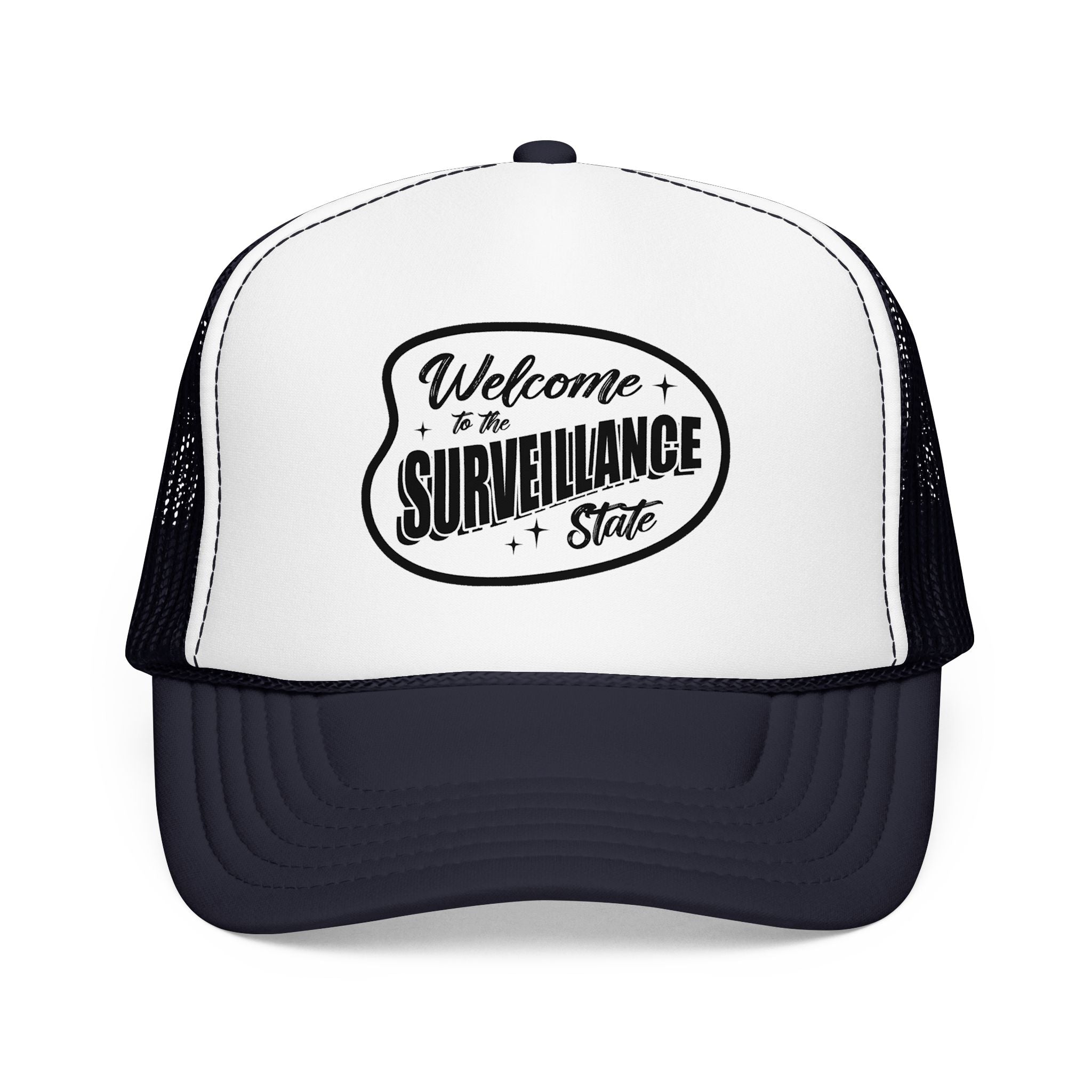 Anti AI Surveillance Foam Trucker Hat