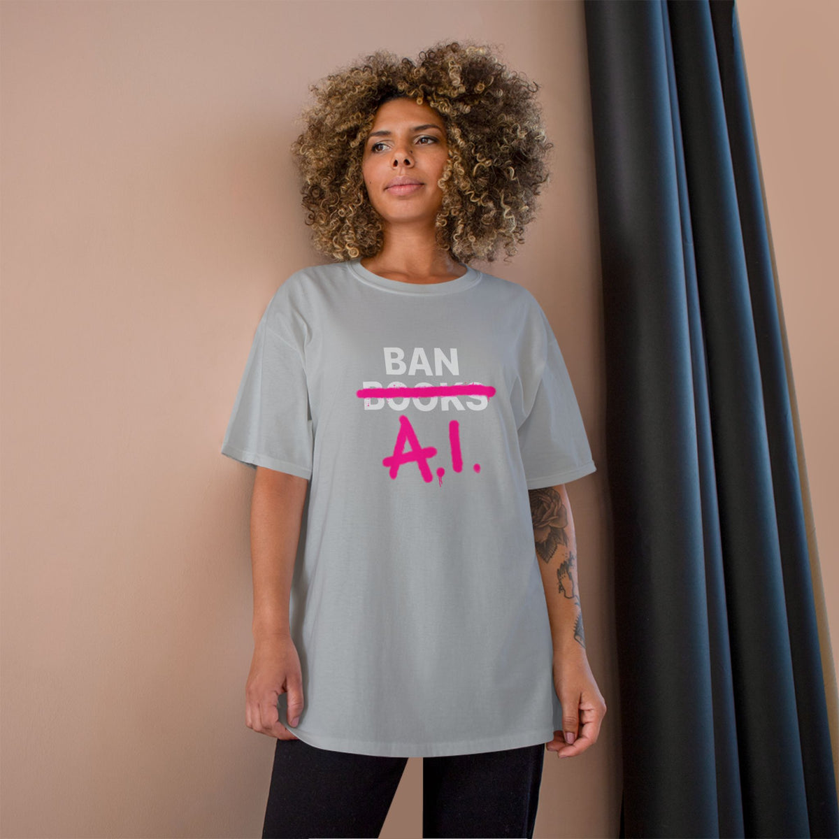 Ban AI Champion T-Shirt