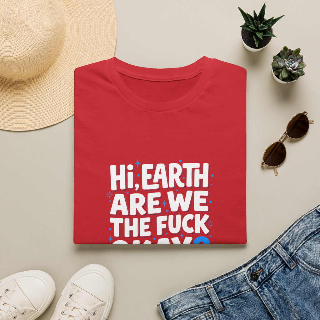 Are We OK Unisex Softstyle T-Shirt
