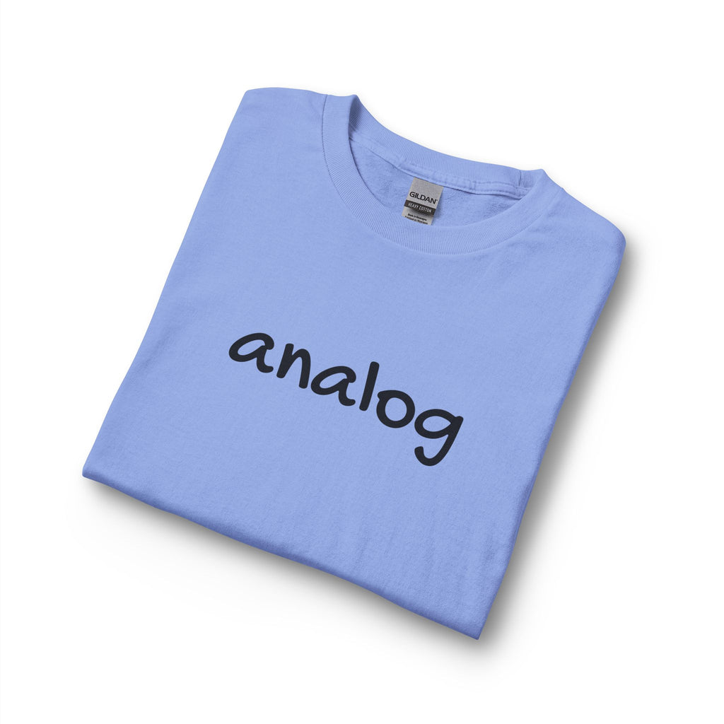 Analog Simple Unisex Long Sleeve T-Shirt