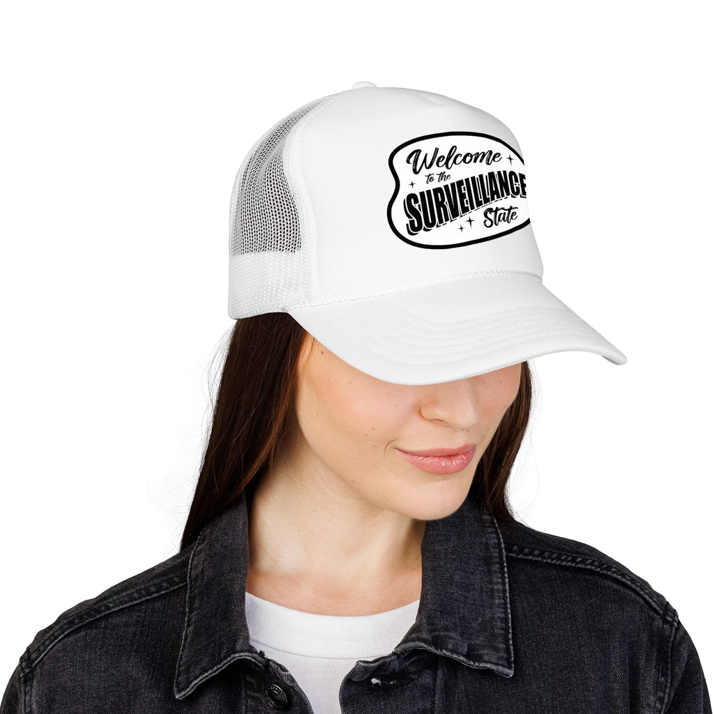 Anti AI Surveillance Foam Trucker Hat