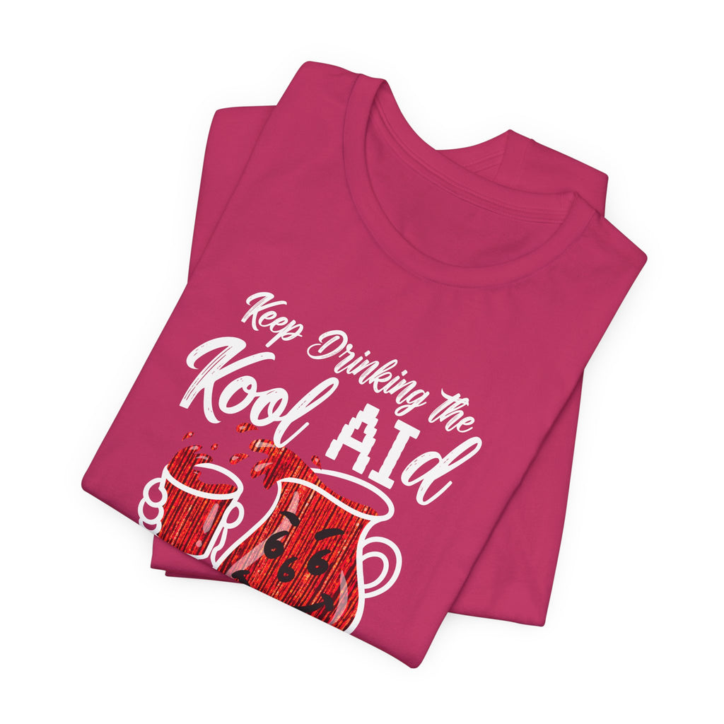 Anti AI KoolAId Unisex Short Sleeve Tee