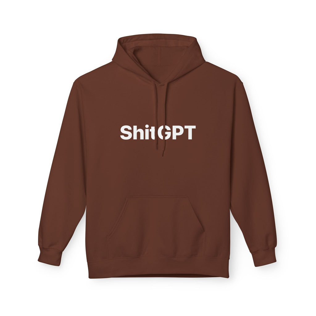 Anti AI Unisex Softstyle Fleece Hoodie