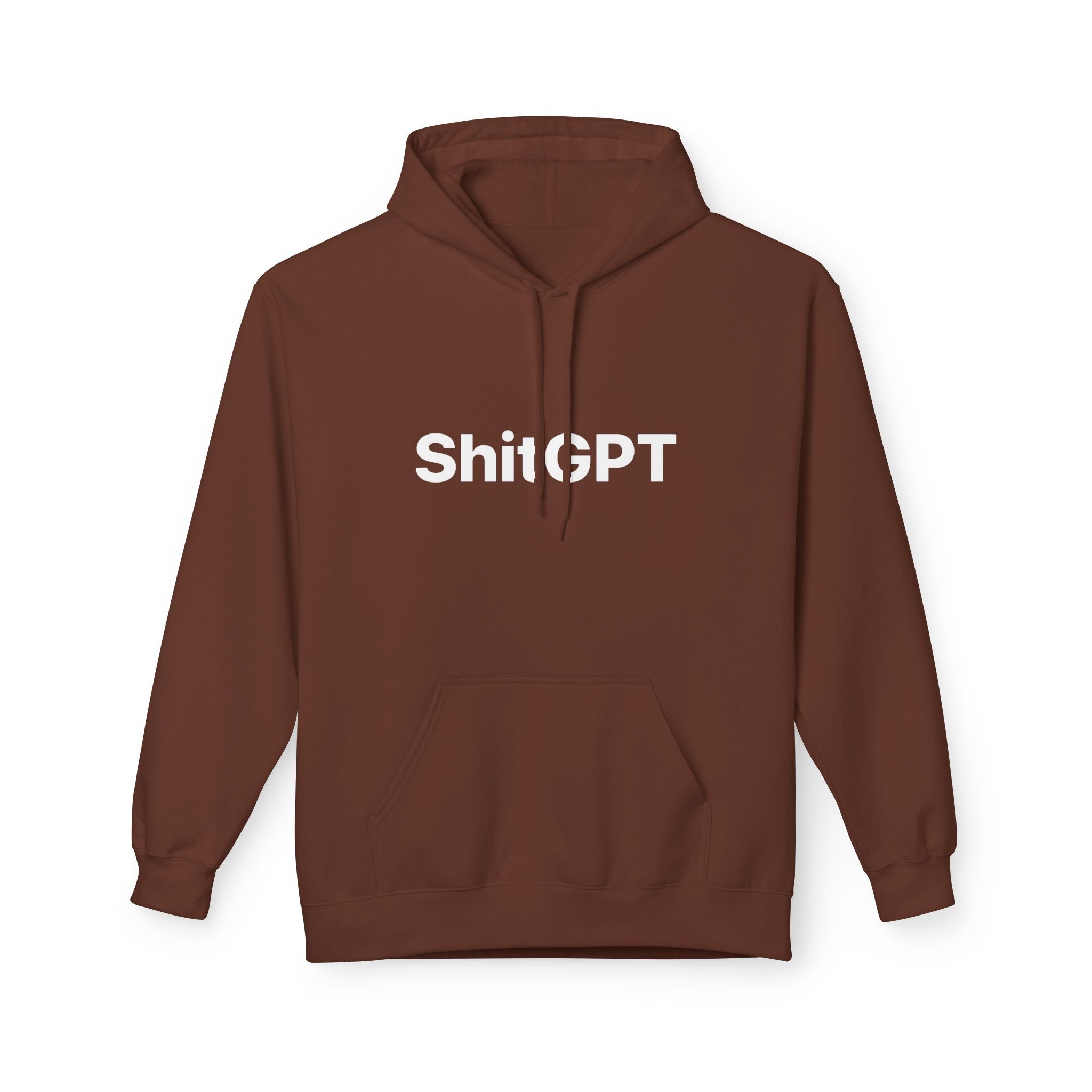 Anti AI Unisex Softstyle Fleece Hoodie