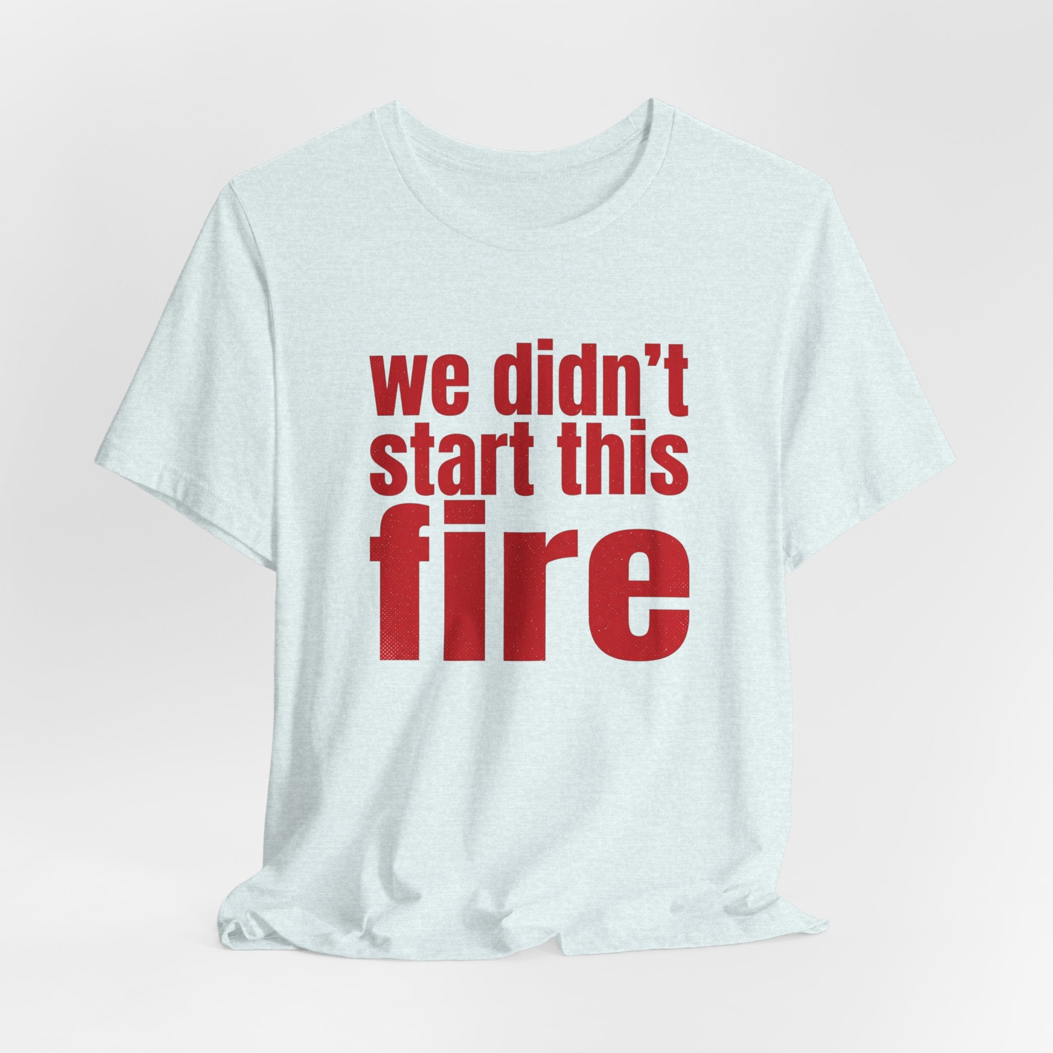 Anti Big Tech Fire Unisex Short Sleeve Tee
