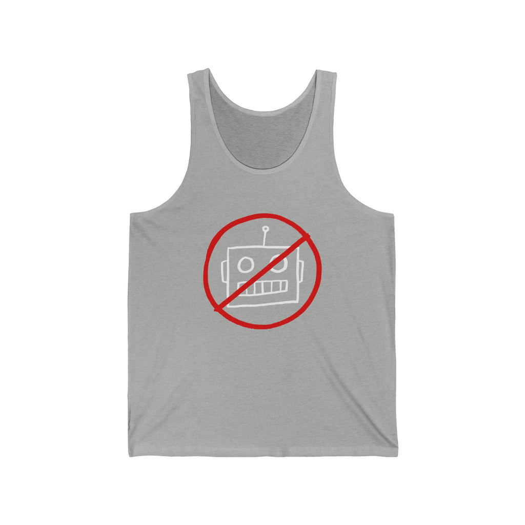 Anti AI Robot Unisex Tank