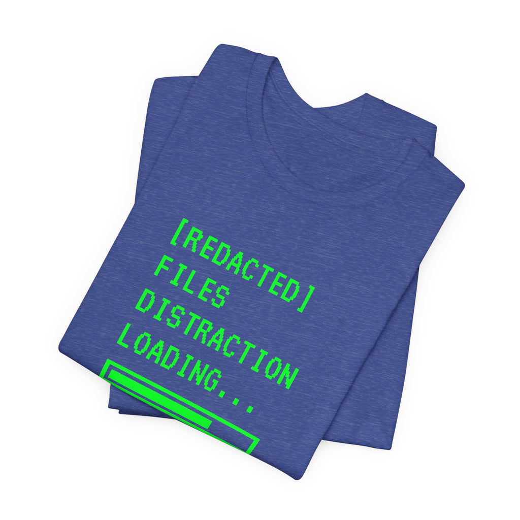 File Distraction Unisex Short Sleeve Tee
