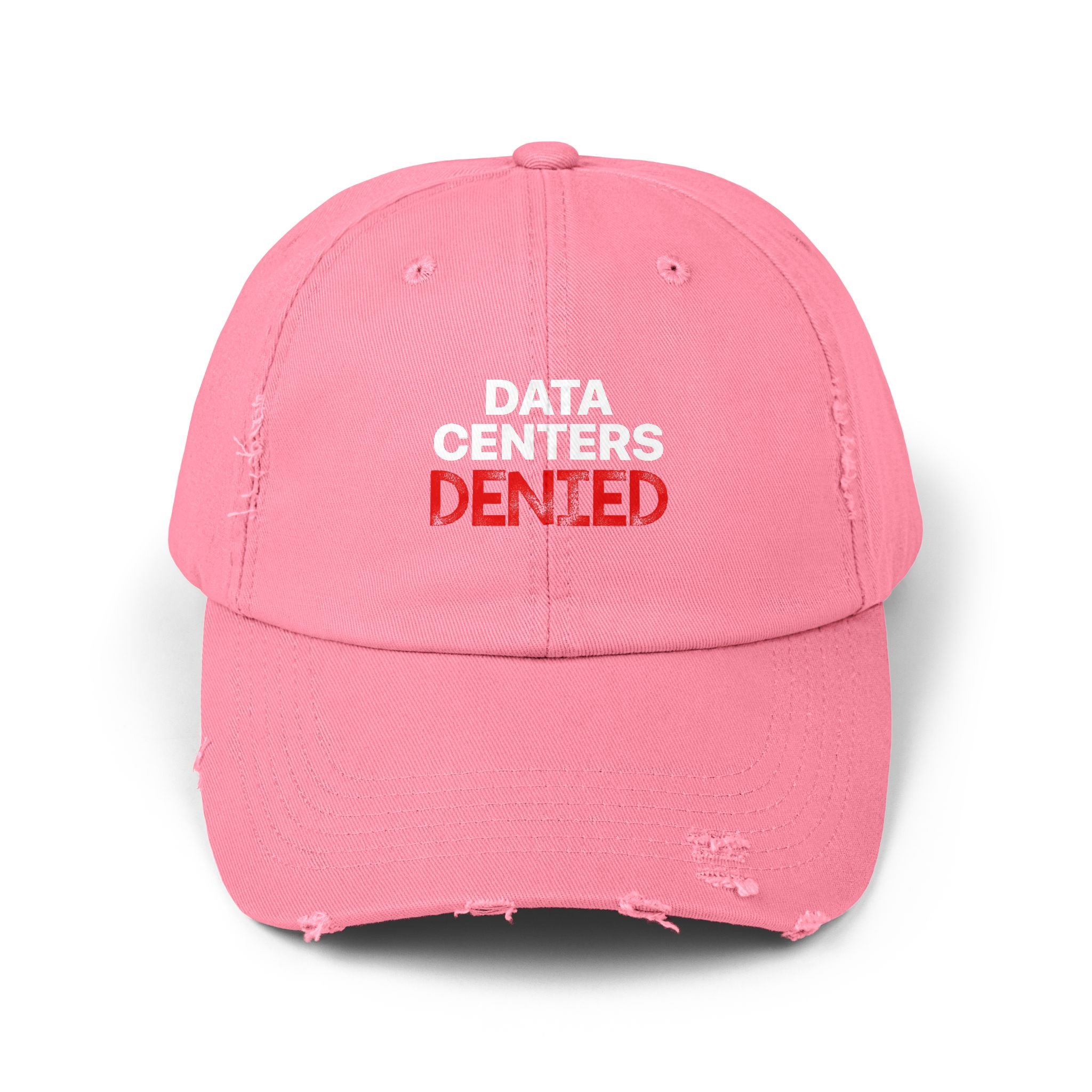 Data Center Denied Unisex Distressed Cap