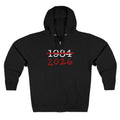 Anti Surveillance AI 1984 2026 Unisex Zip Hoodie