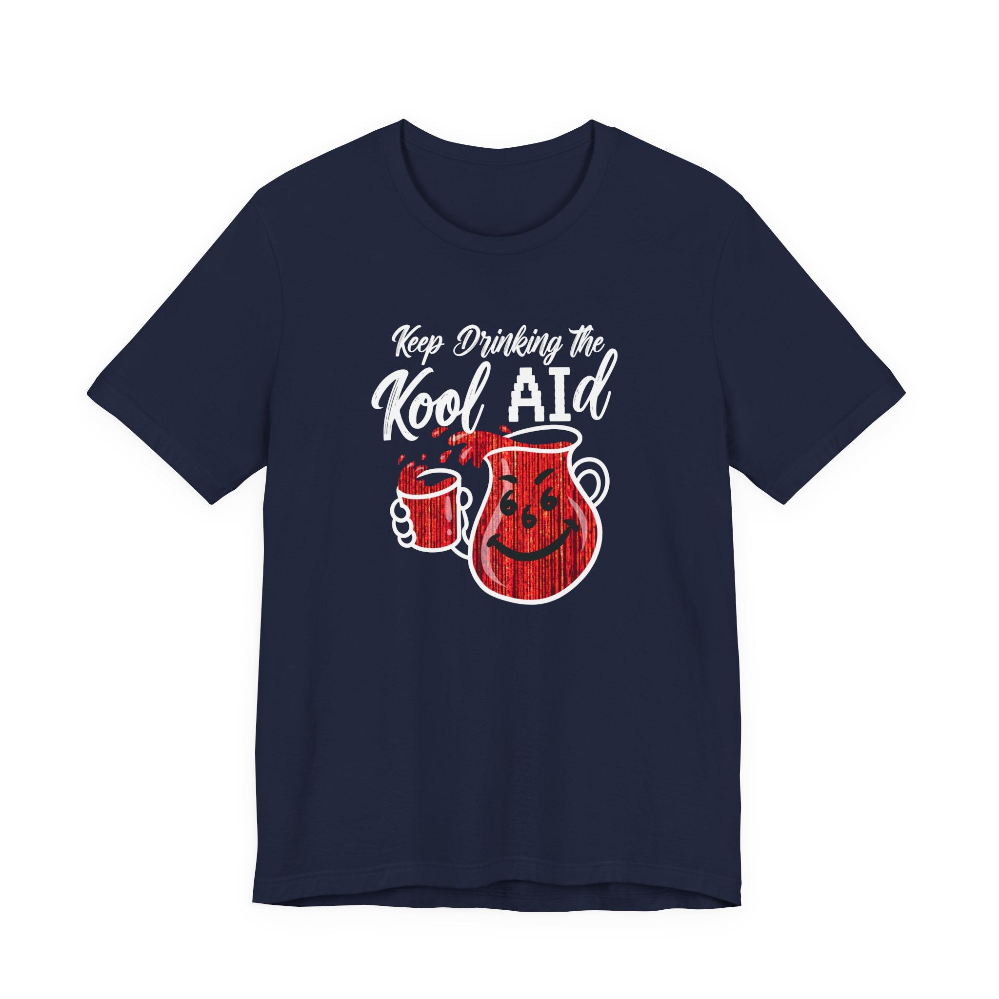Anti AI KoolAId Unisex Short Sleeve Tee