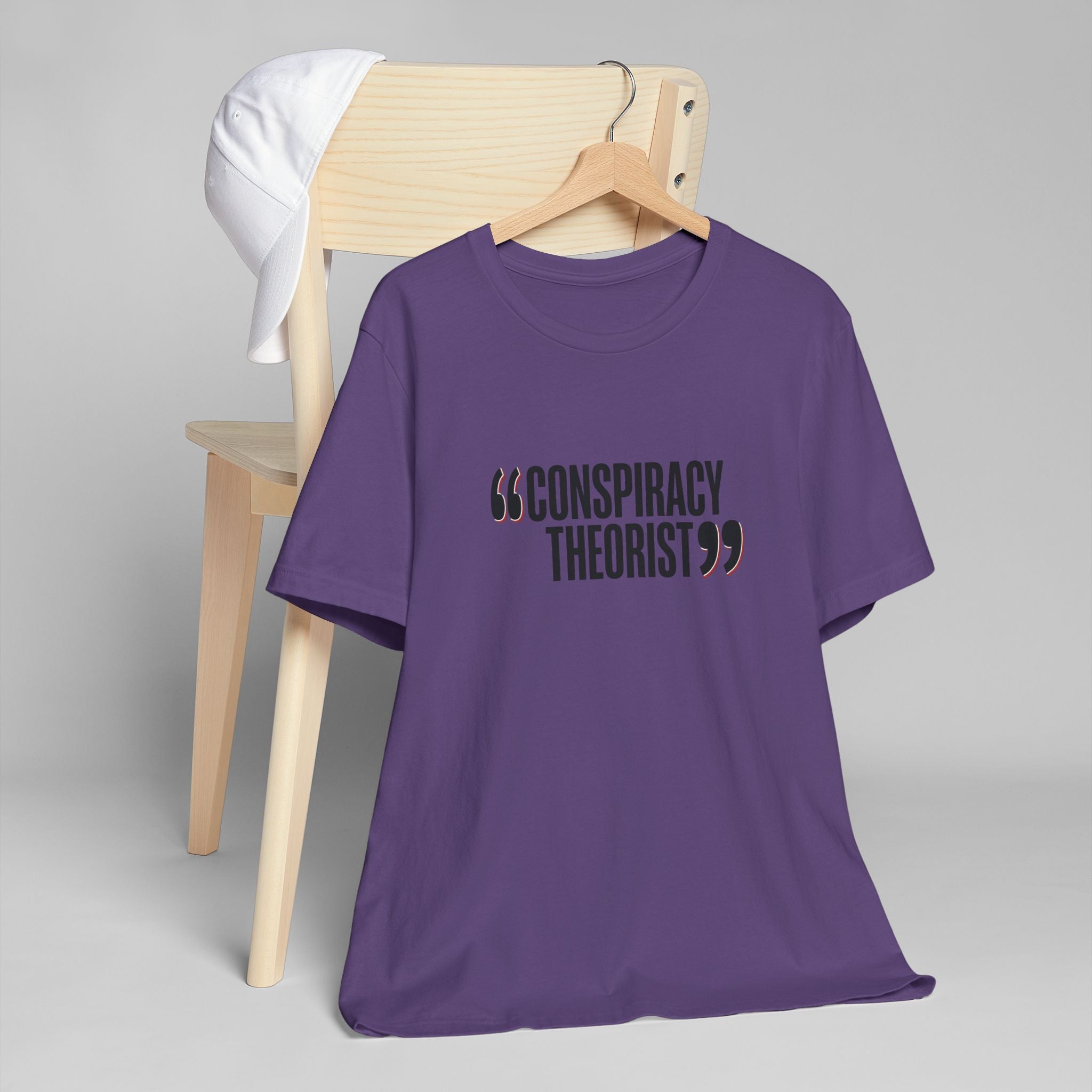 "Conspiracy Theorist" Unisex Jersey T-Shirt
