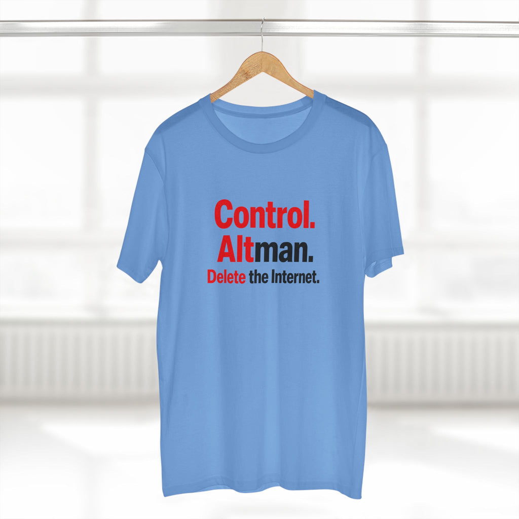 Control Alt Delete Adult Staple Tee