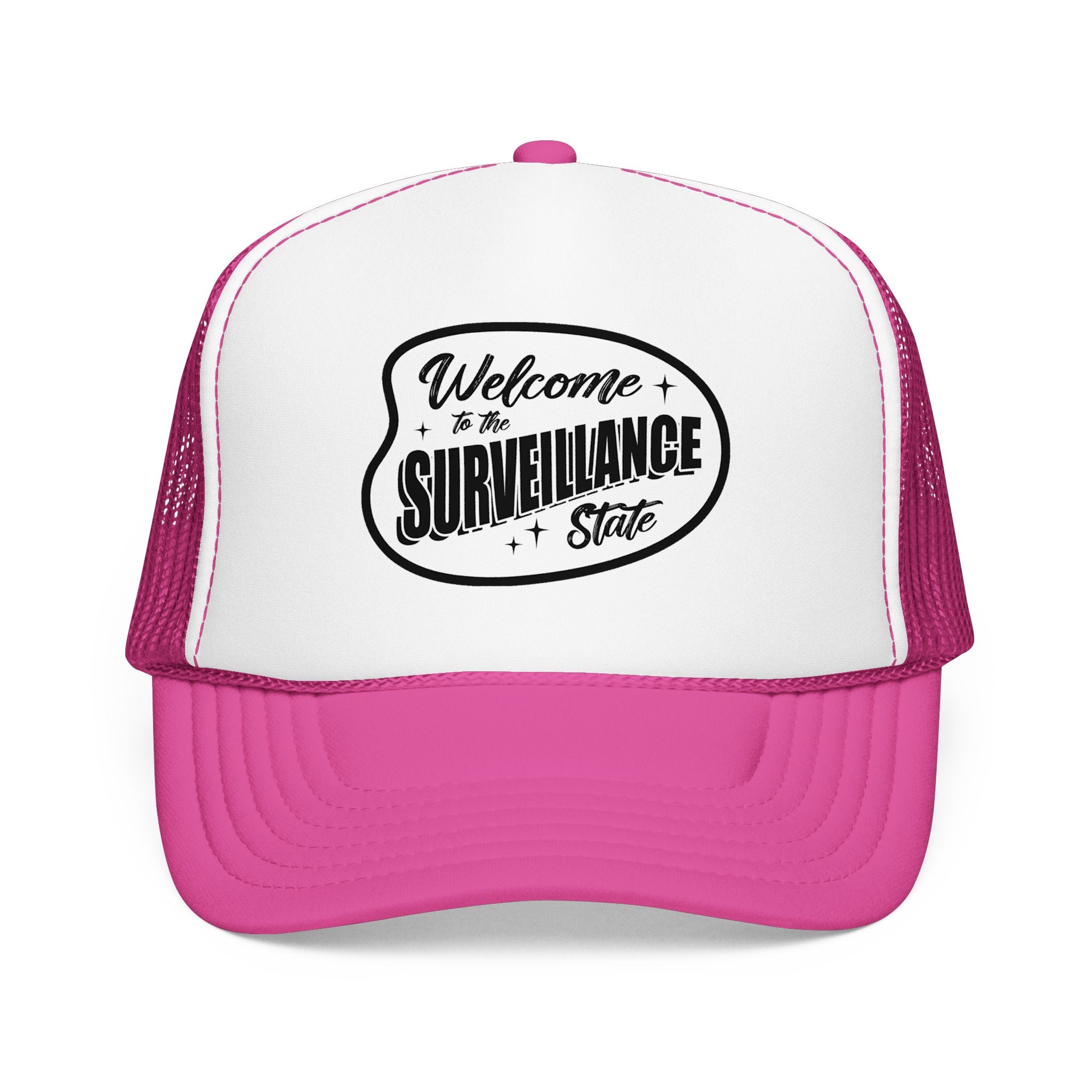 Anti AI Surveillance Foam Trucker Hat