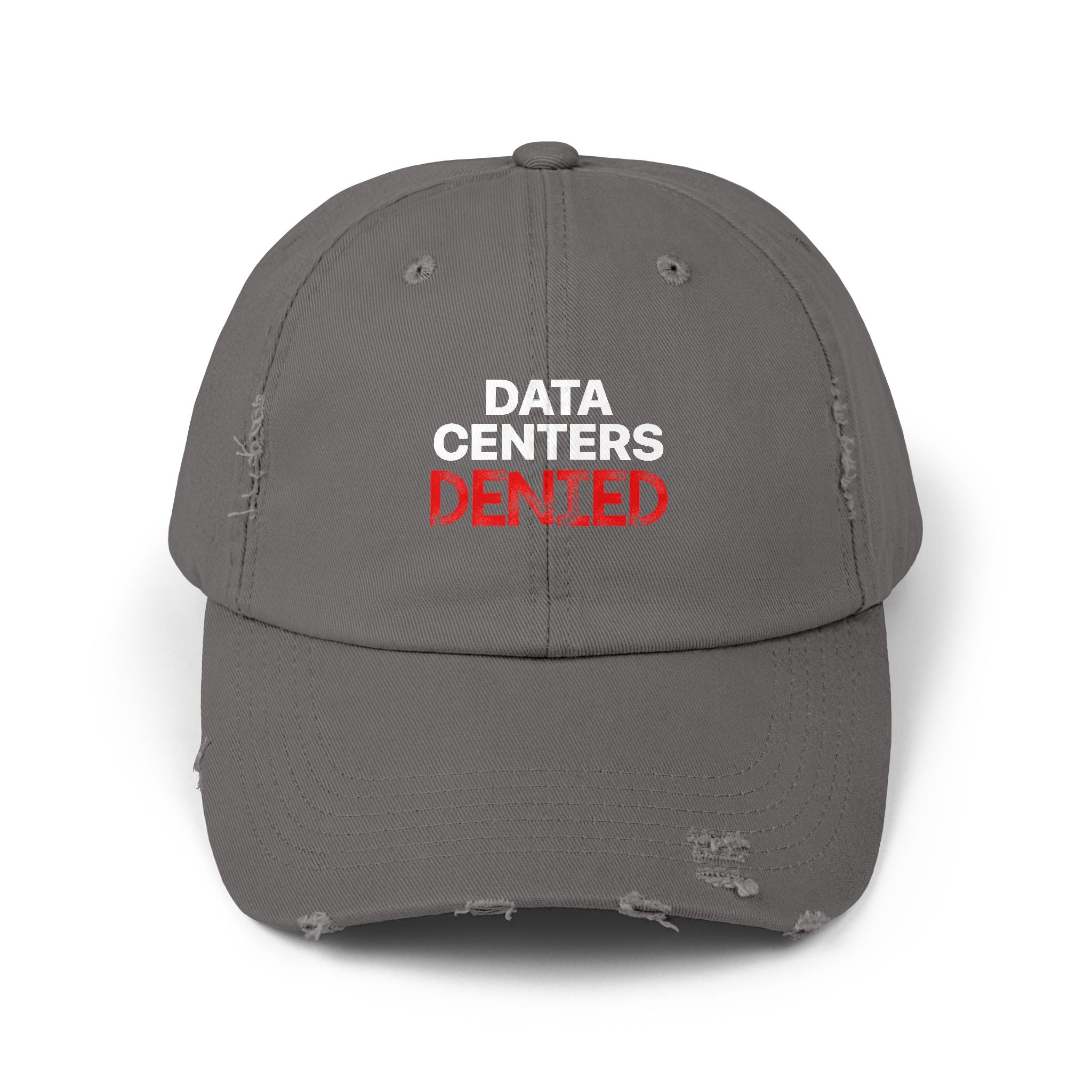 Data Center Denied Unisex Distressed Cap