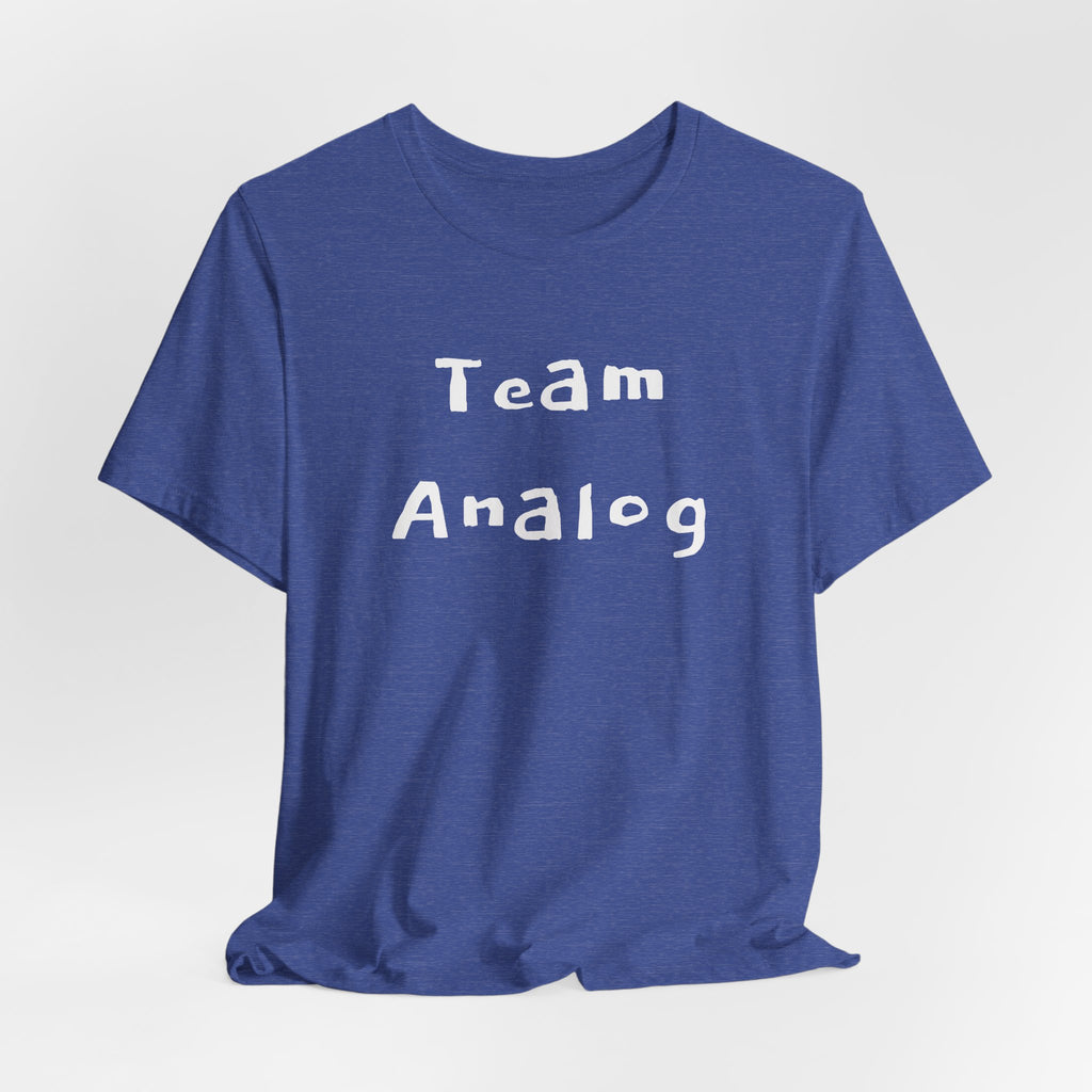 Analog Unisex Jersey Short Sleeve Tee