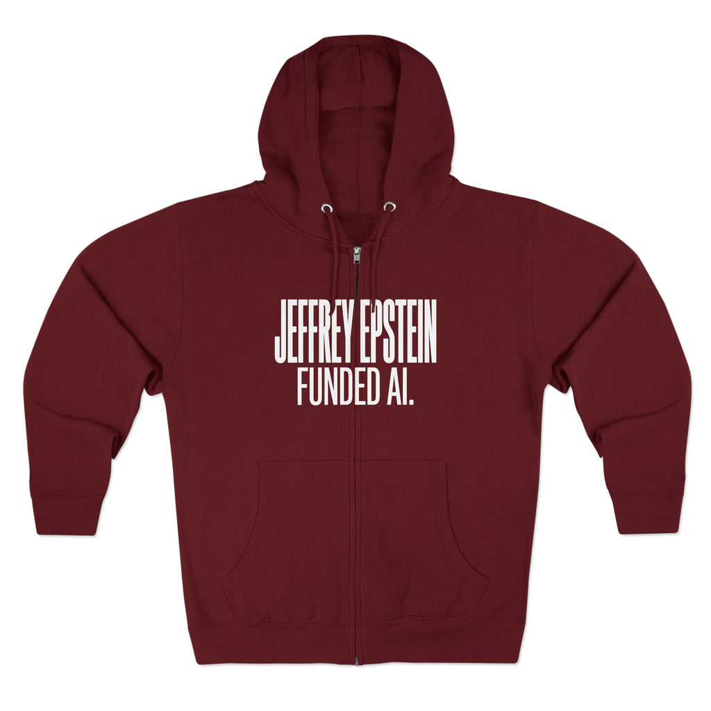 Epstein AI Unisex Zip Hoodie