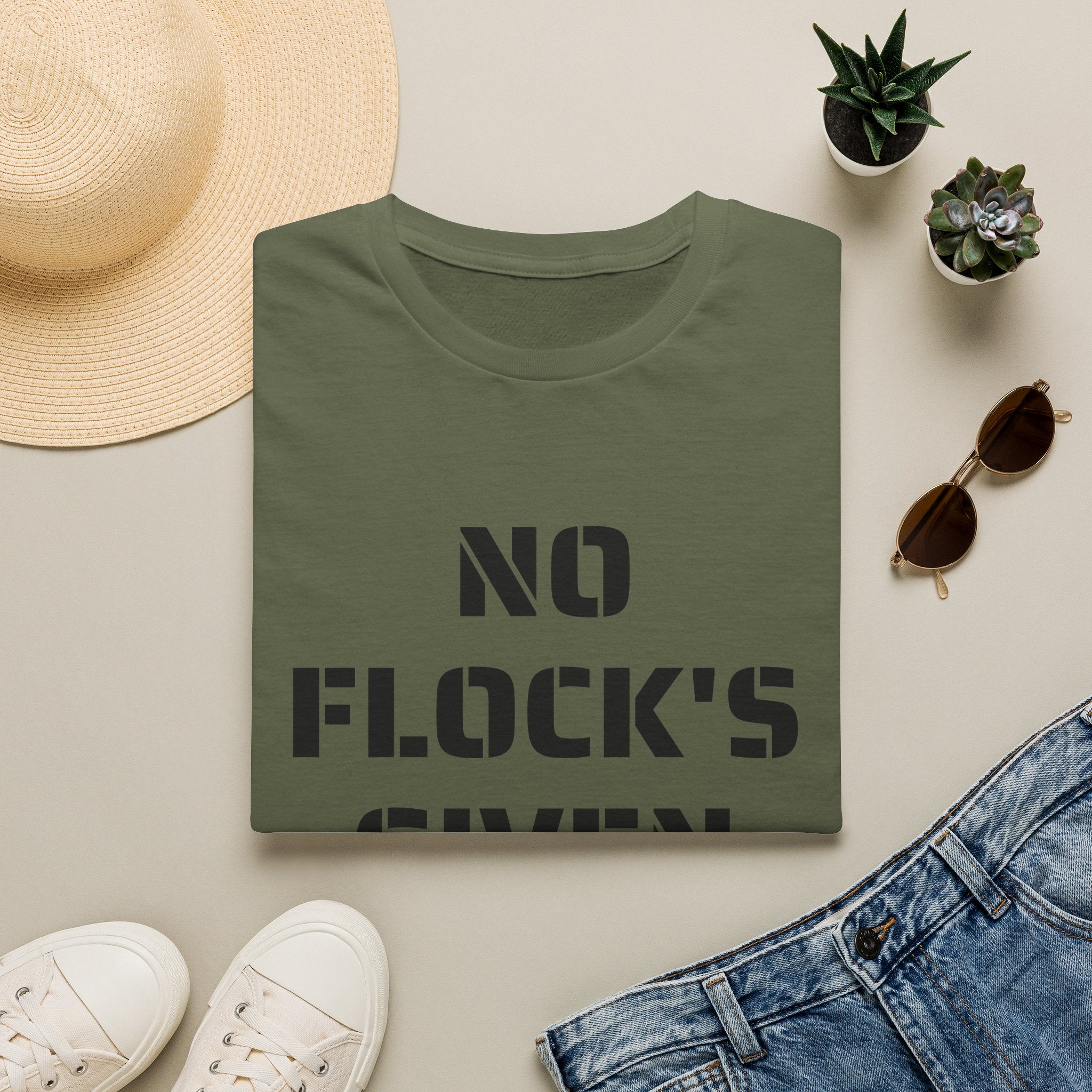 No Flocks Unisex Softstyle T-Shirt