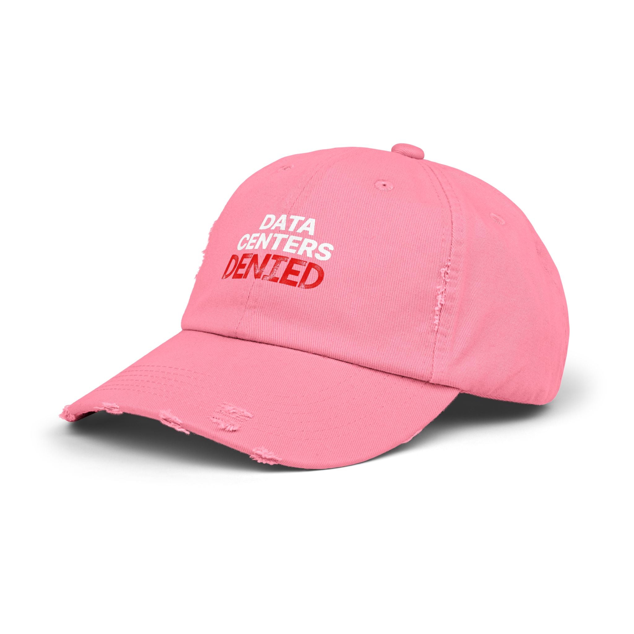 Data Center Denied Unisex Distressed Cap