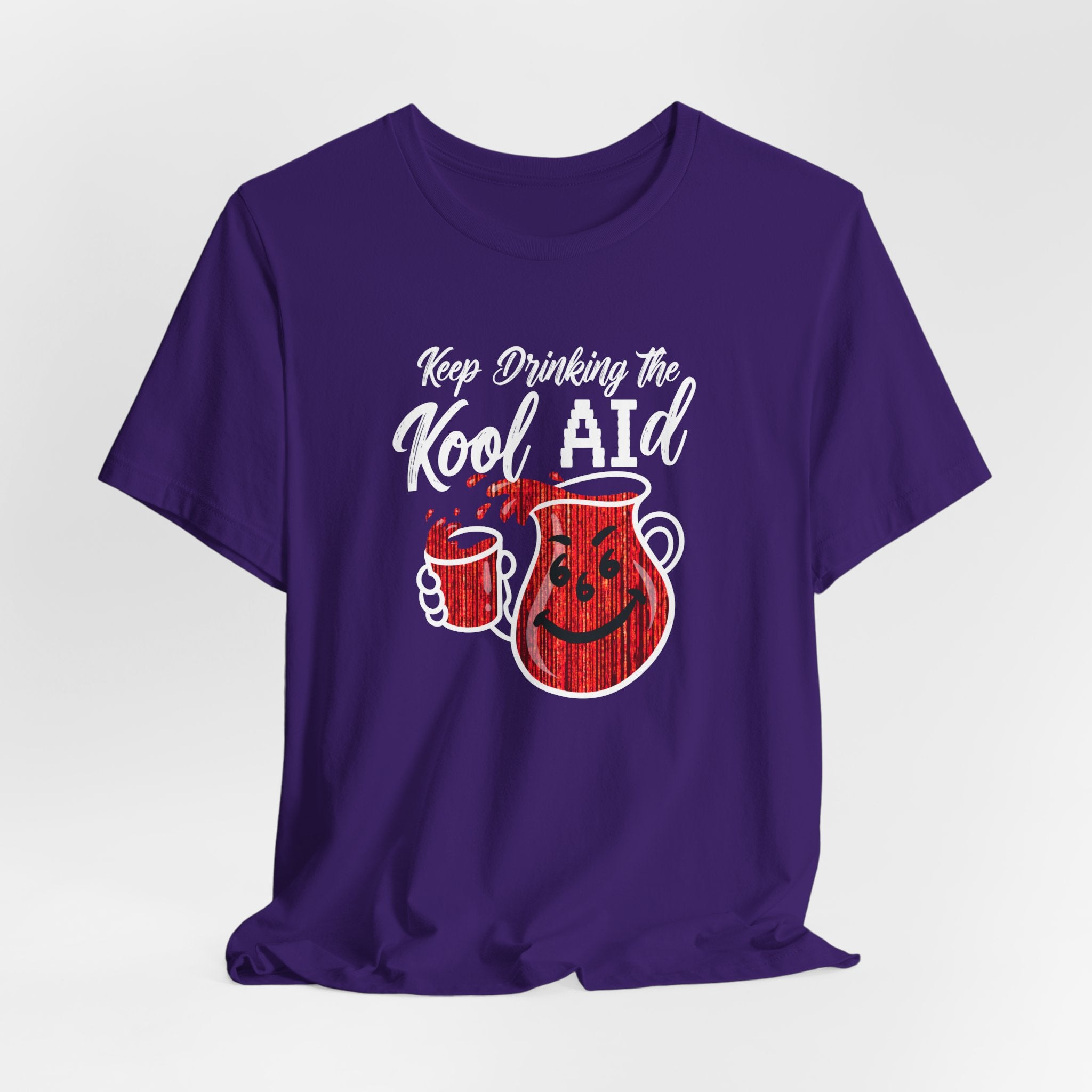 Anti AI KoolAId Unisex Short Sleeve Tee
