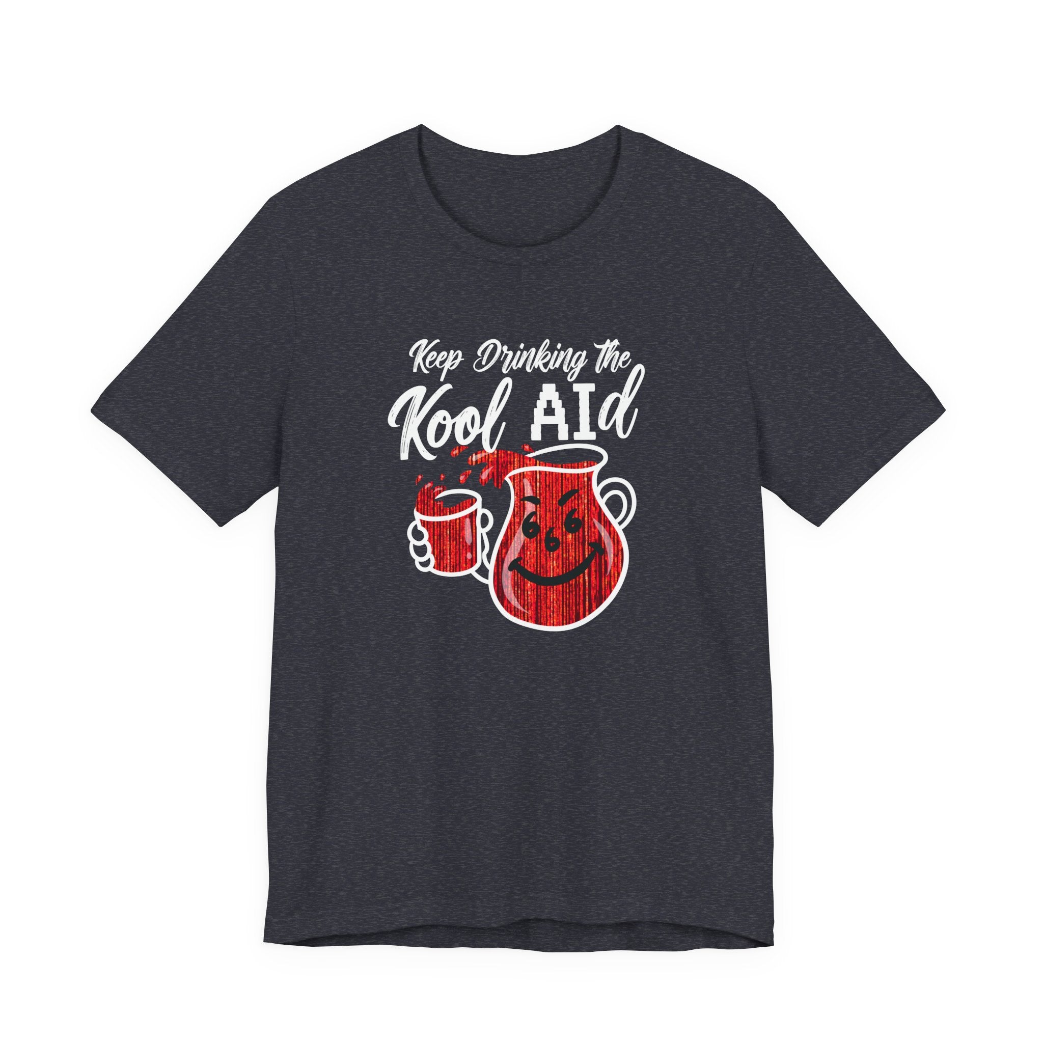 Anti AI KoolAId Unisex Short Sleeve Tee