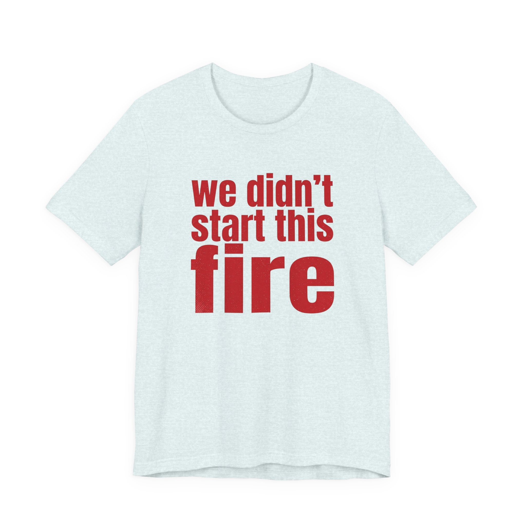 Anti Big Tech Fire Unisex Short Sleeve Tee