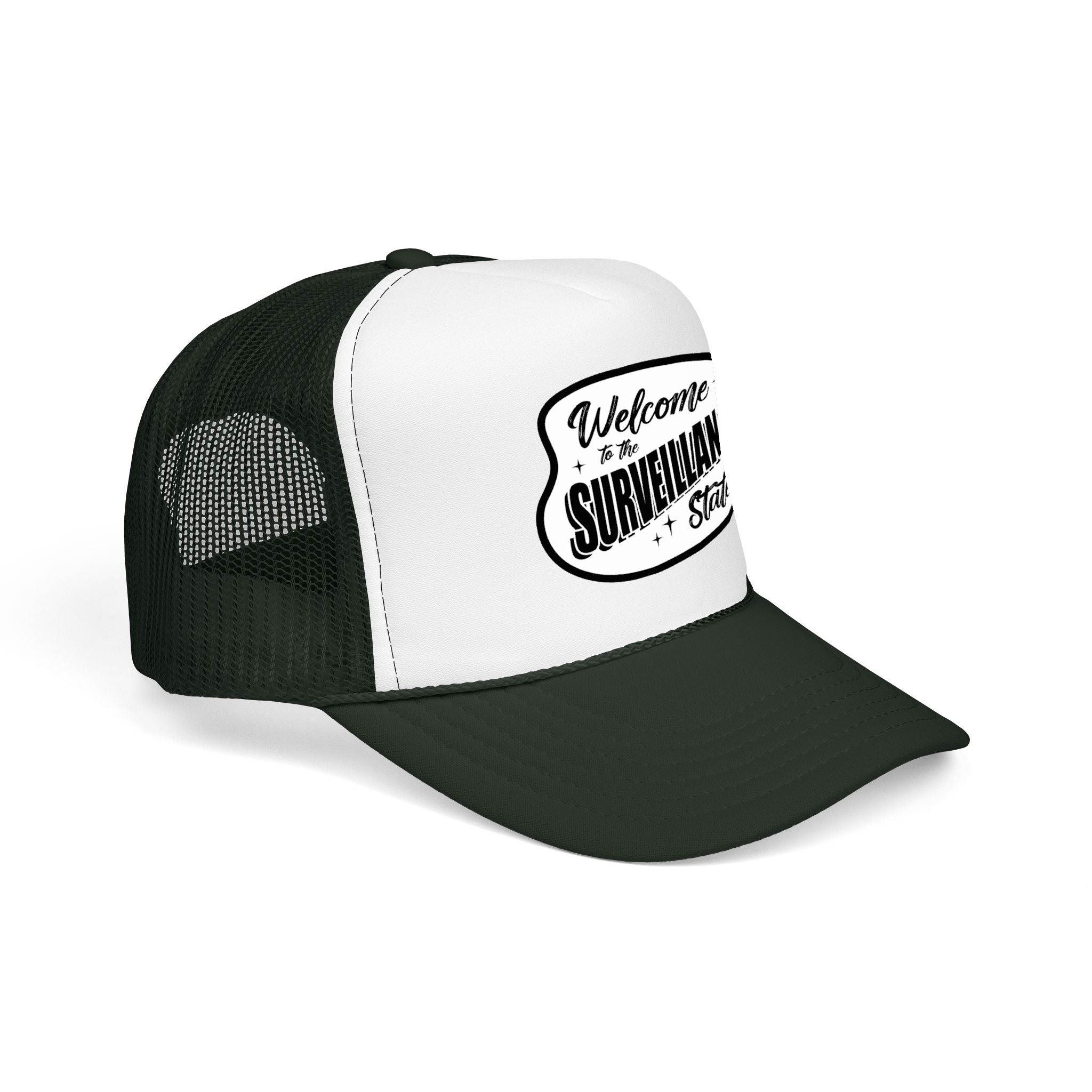 Anti AI Surveillance Foam Trucker Hat