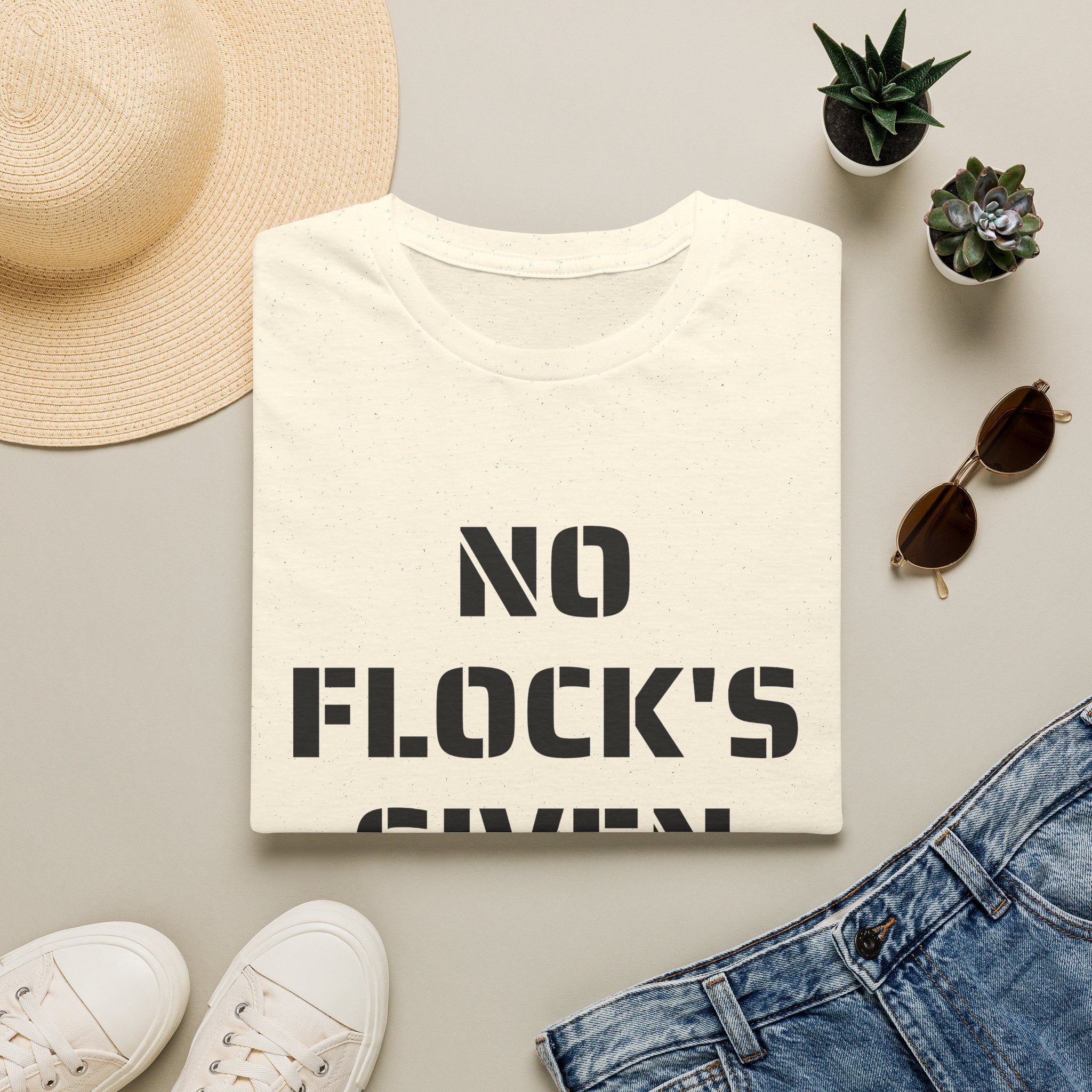 No Flocks Unisex Softstyle T-Shirt